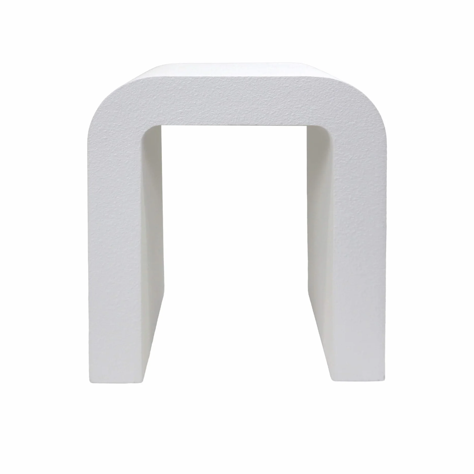 Rebecca Mobili Mesa de Centro, Mesa Decorativa para Salón, Blanca en MDF, Diseño Moderno – Medidas AxANxFON: 45 x 40 x 30 cm – Art. RE7274