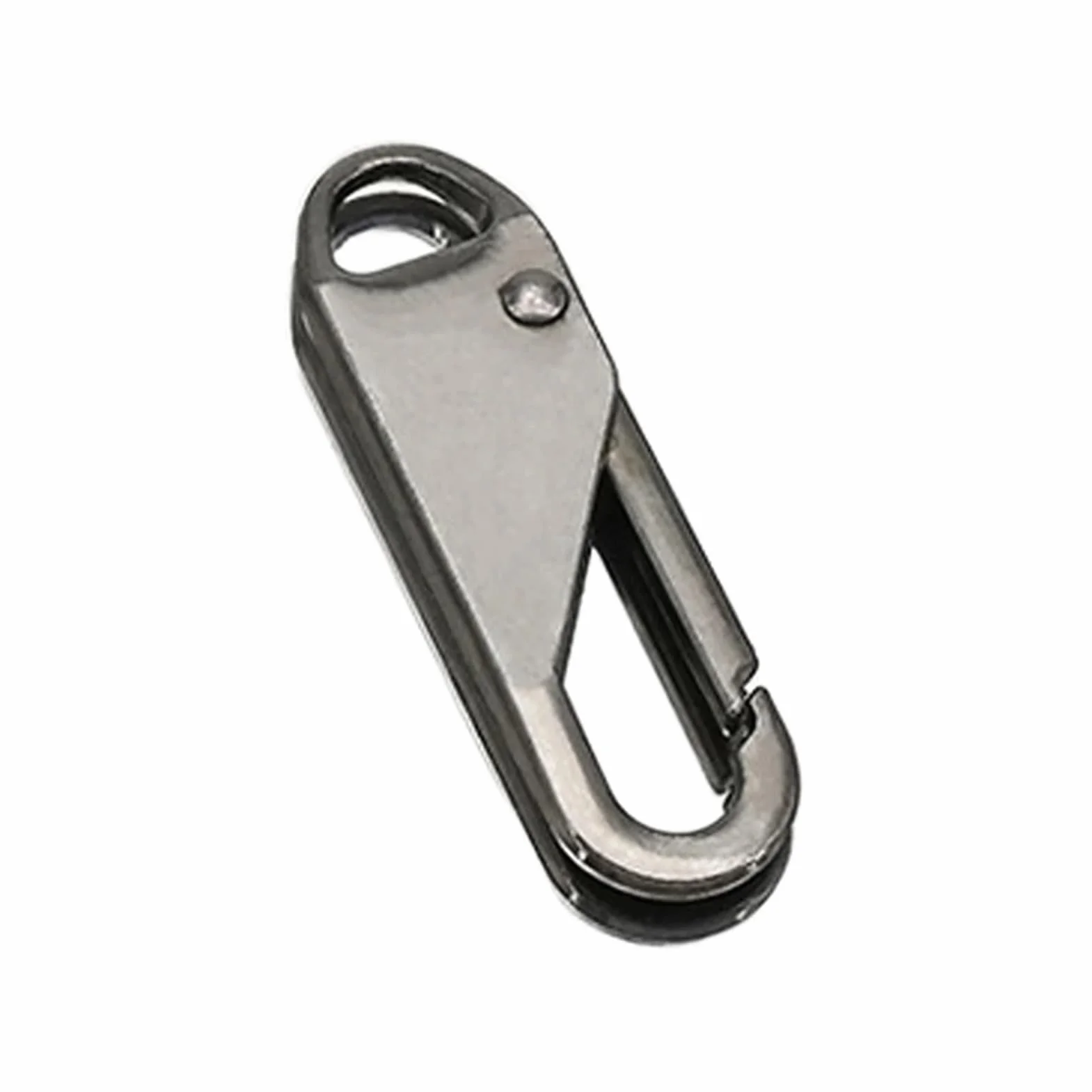 BUUV Kit de reparación de cremallera de repuesto para equipaje, mochila, ropa, pantalones, cartera (gris, 8 piezas)