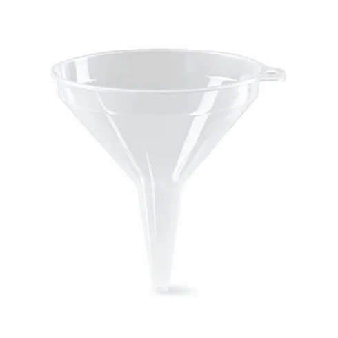 Embudo cono de trasvase pipeta tolva para alimentación 8 cm blanco libre de BPA