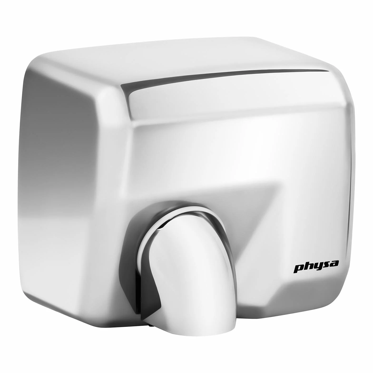 Physa VELLA SILVER Secador de Manos Eléctrico Automático (tiempo de secado máx.: 15 s, potencia de 2300 watt, flujo de aire: 15 m/s)