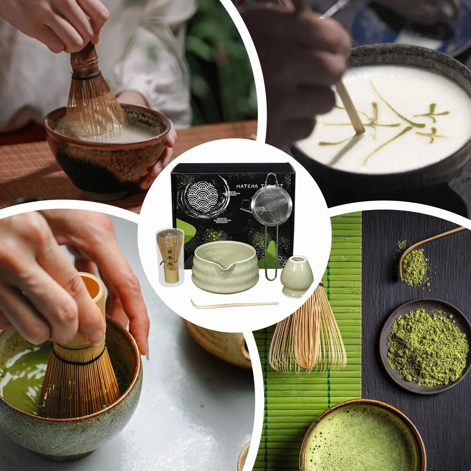 Utensilios de cocina y utensilios | Juego de té - Kit resistente para | amantes, principiantes, hogar, campo, cocina, comedor, familia