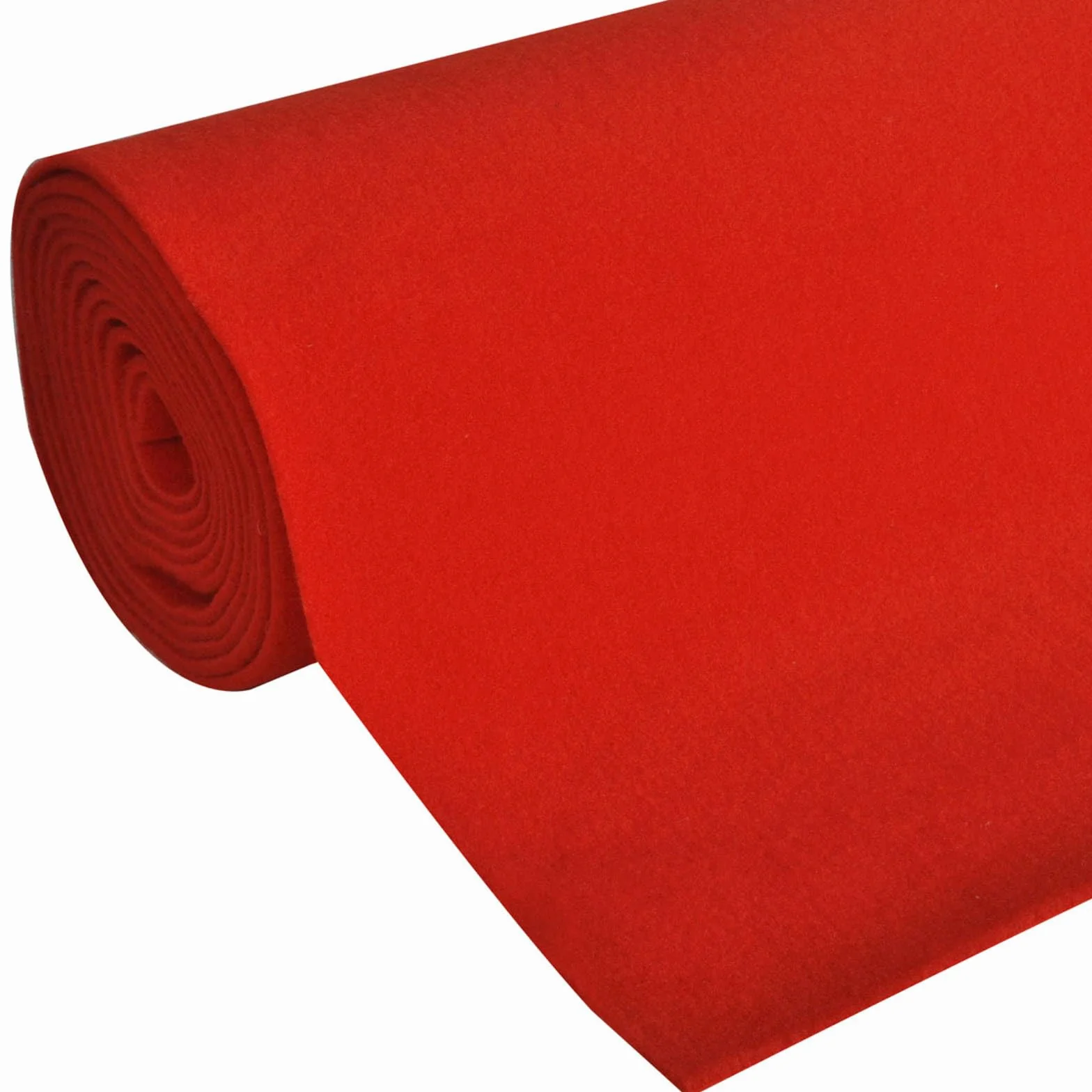 Alfombra de pasillo roja de poliéster de 1 x 5 m para eventos en interiores, antideslizante y lavable, ideal como felpudo para pasillo, entrada, balcón, terraza, puerta de apartamento