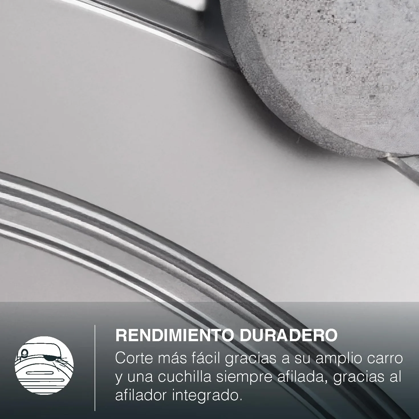 Cortafiambres eléctrico profesional MSX252 de H.Koenig - Cuchilla de 25 cm, corte ajustable 0-12 mm, afilador integrado, gran superficie de corte, 282 rpm – Negro