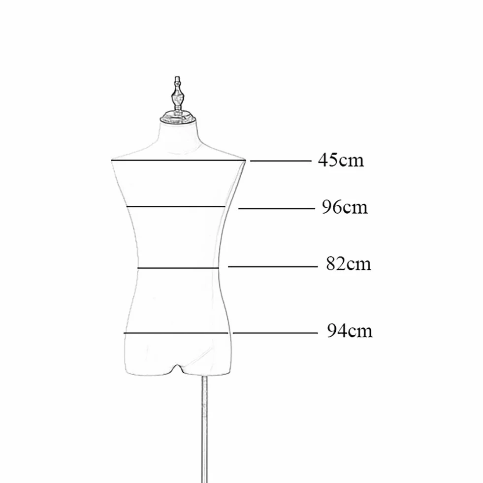Maniquí de Sastre, maniquí de Costura Femenino, maniquí de confección con Brazo de Madera, maniquíes de exhibición de clavícula, maniquíes de Moda, 5