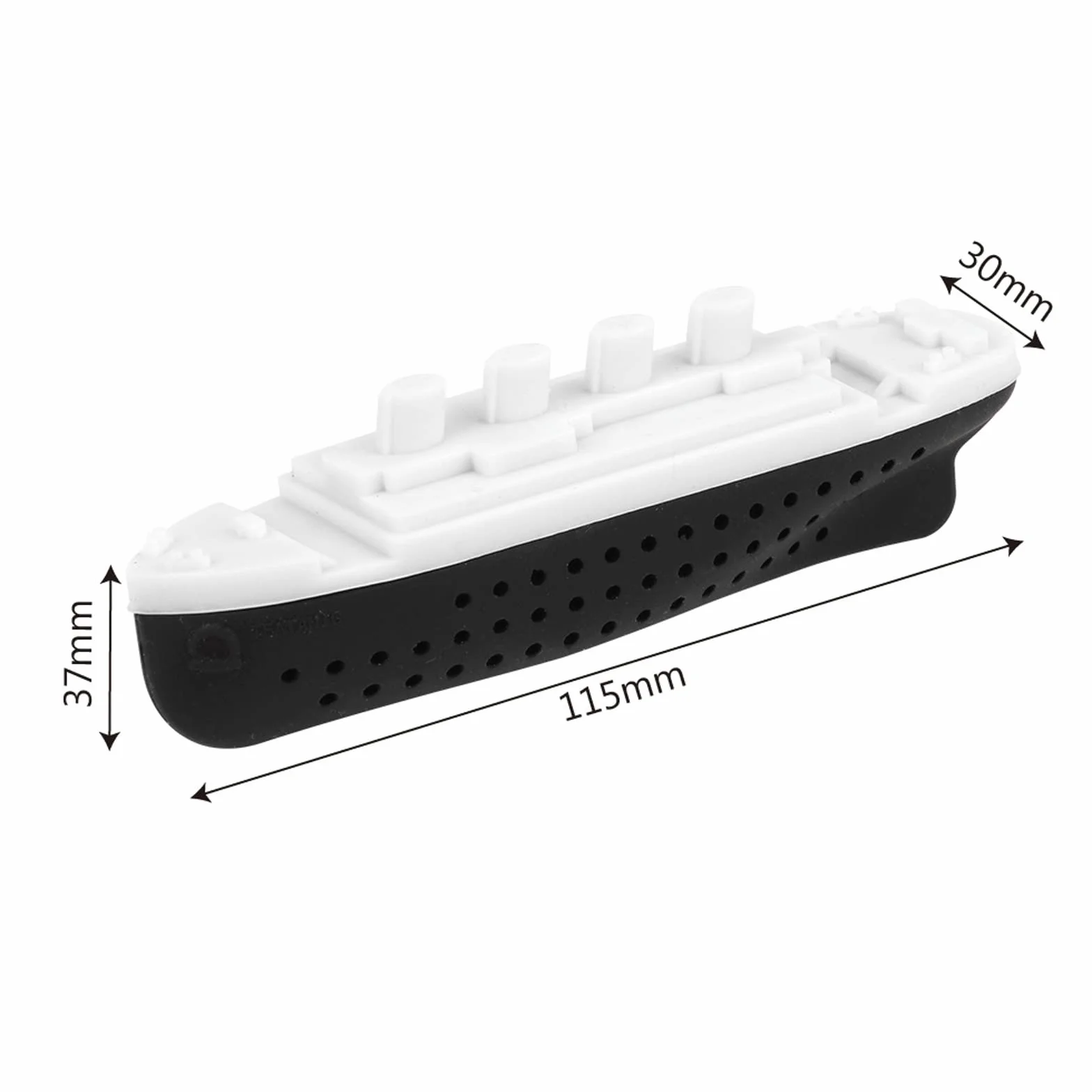Colador de té con forma de barco, difusor creativo, bolsa de té, filtro de hierbas, juego de té de silicona