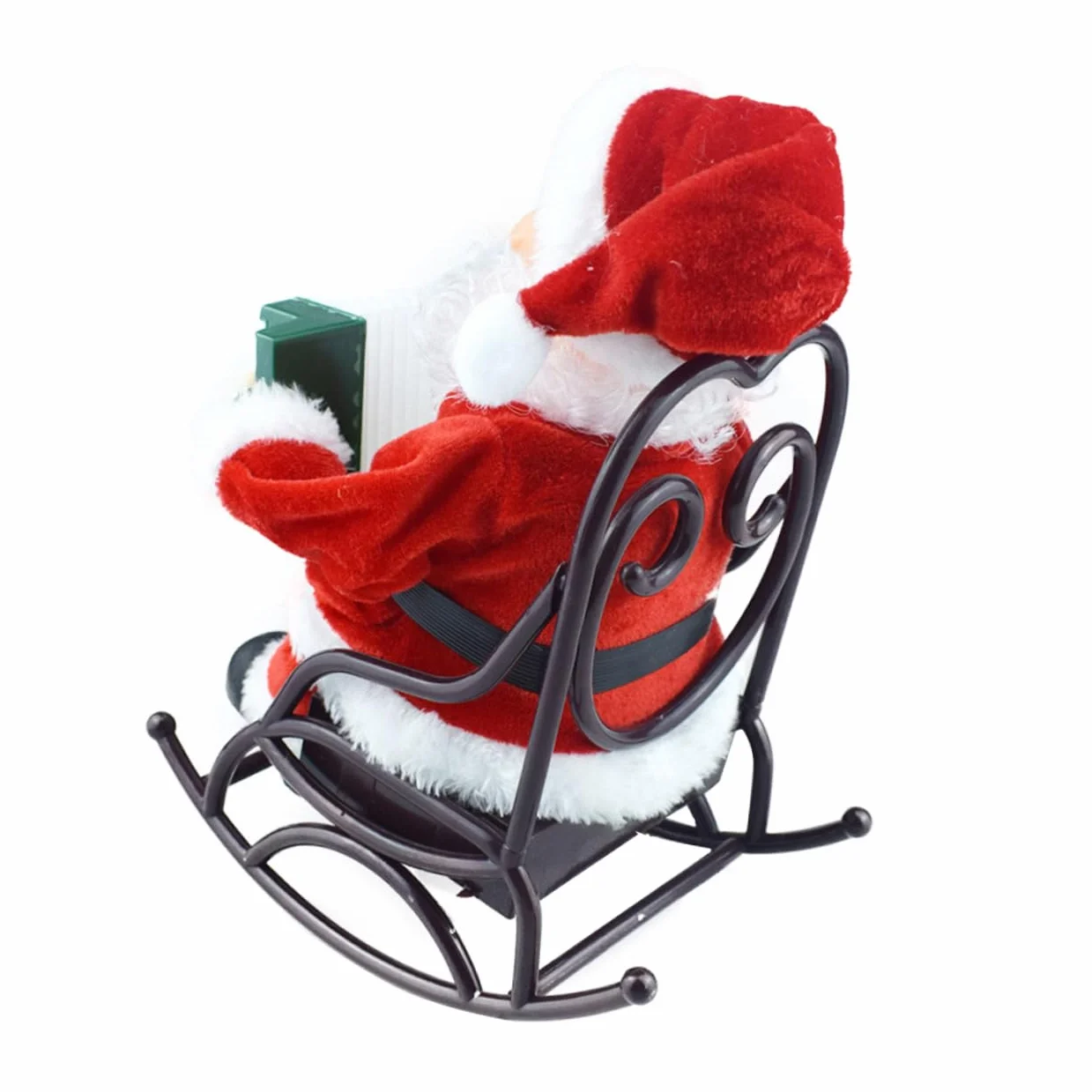 Cabilock 1 Pc Juguete De Papá Noel Juguetes Electricos Juguete Eléctrico De Santa Claus Felpa Juguete Musical De Navidad Regalos Decoraciones Organo Componente Electrónico Niño