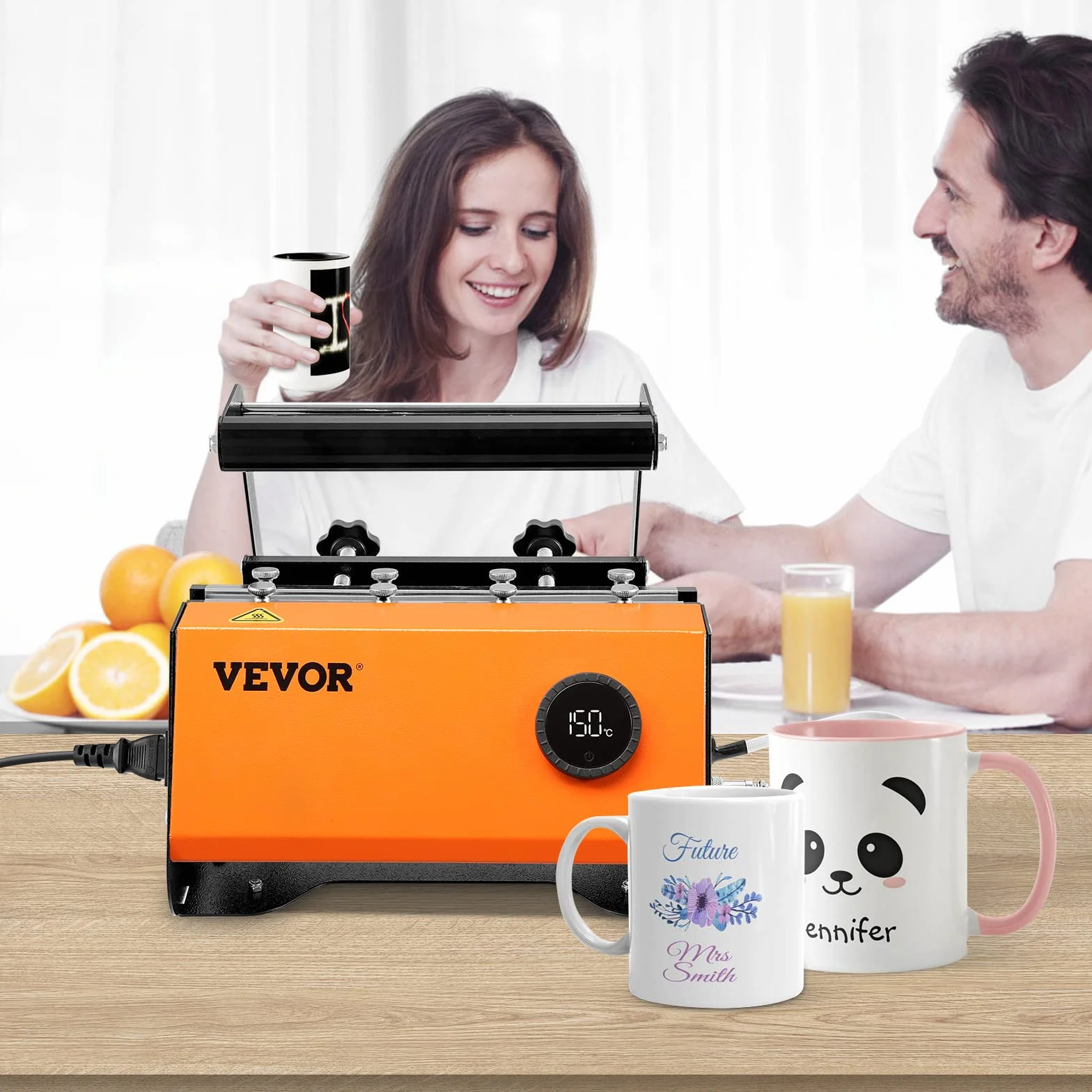 VEVOR - Prensa de calor para vasos, máquina de prensa de calor para tazas de 30 onzas, transferencia de sublimación de 11 a 15 onzas, 16 a 25 onzas, vasos rectos y delgados, prensa de calor de taza