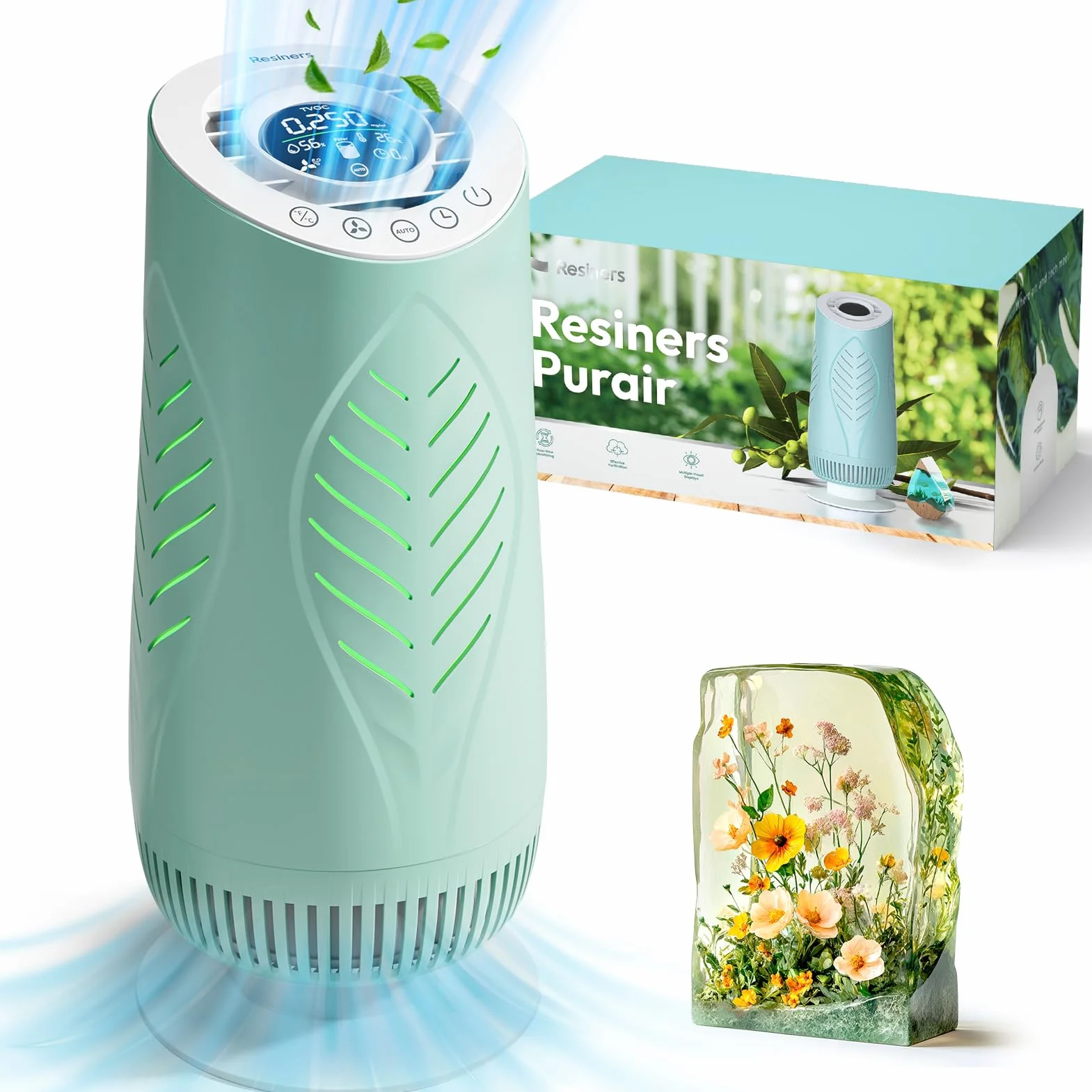 Resiners Purificador de aire puro personalizado para los amantes de la resina