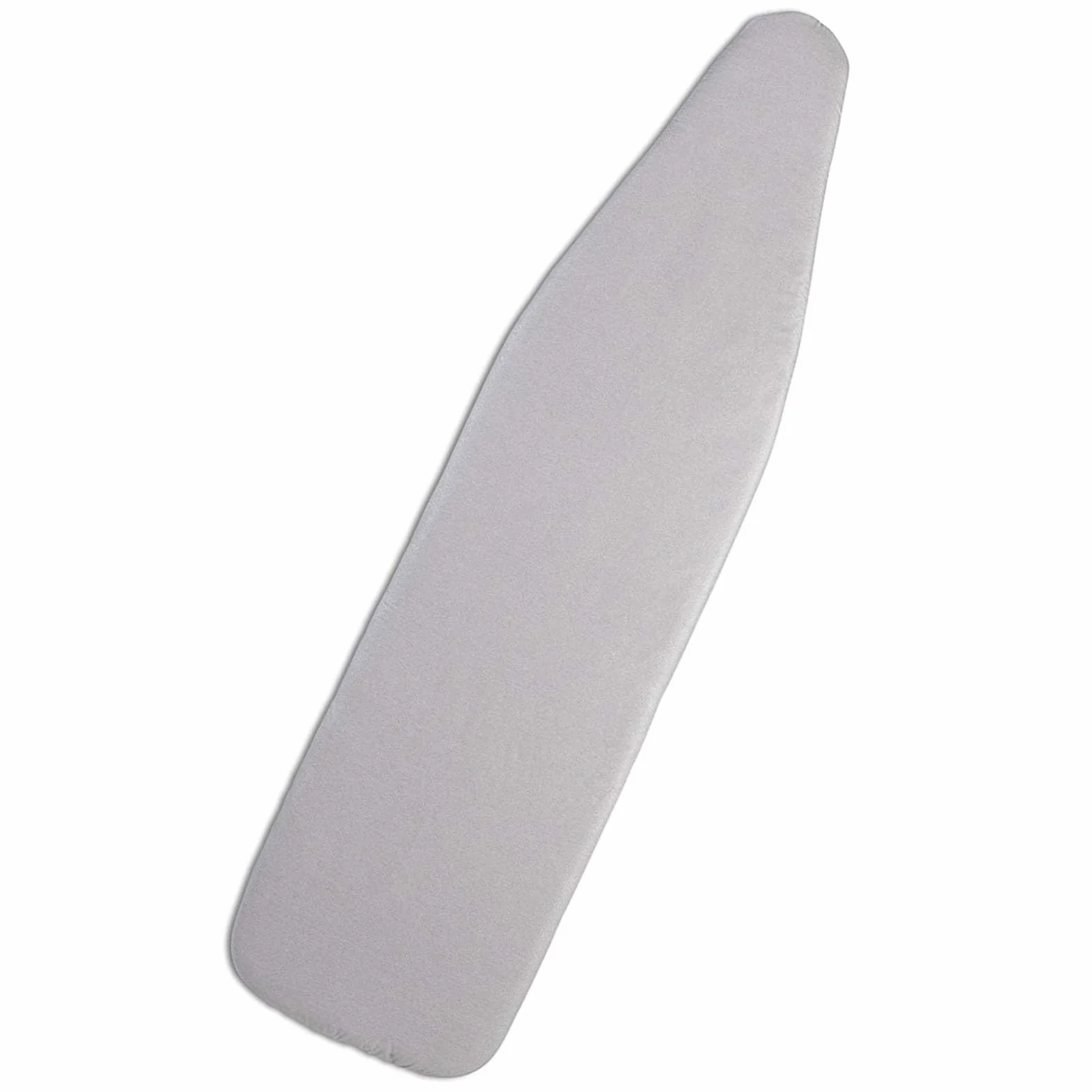 Funda para tabla de planchar de algodón de alta calidad, resistente a las quemaduras, acolchado con revestimiento plateado, borde elástico para una fácil instalación y planchado sin esfuerzo (147 x 48