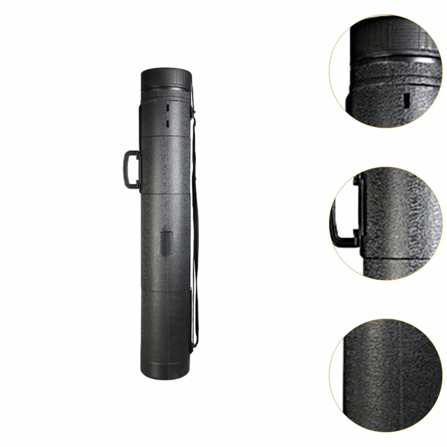 Tubo para Póster Redondo, Estuche de Almacenamiento para Cañas de Pescar, Tubo de Protección, Tubo Extensible para Póster para Dibujos Técnicos, 18.5cm L 110to180 Cm