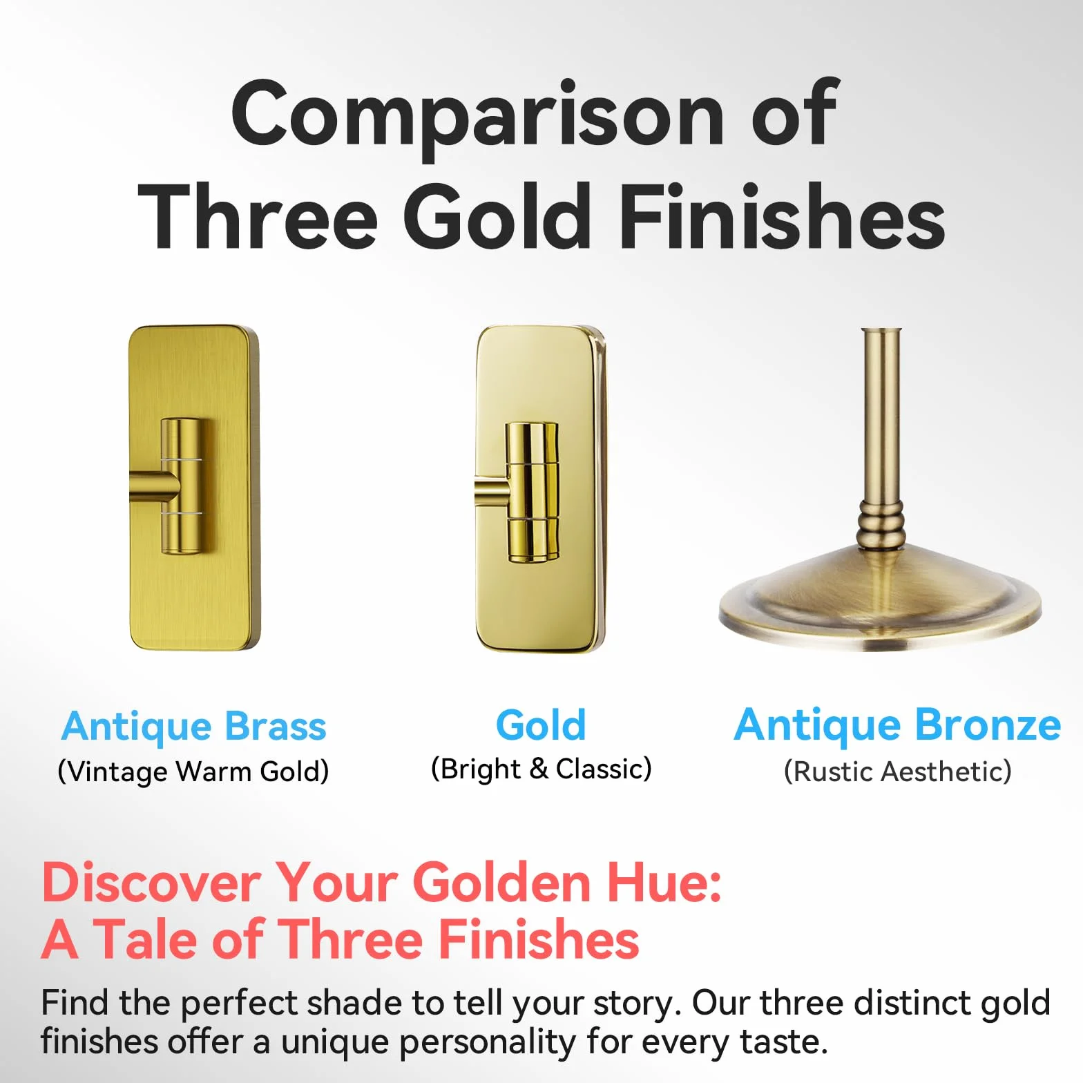 Nicesail Espejo de pared de 8 pulgadas con aumento 7X, espejo de acabado dorado para afeitado y maquillaje, espejo de tocador de aumento en el baño
