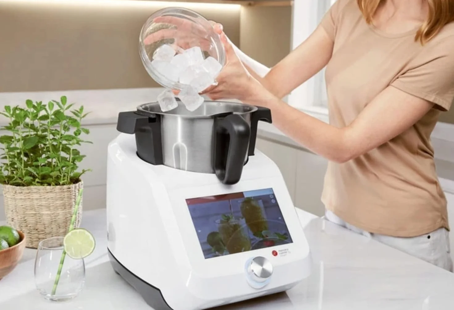 Silvercrest Monsieur Cuisine Smart 2022, Cocina Blanca