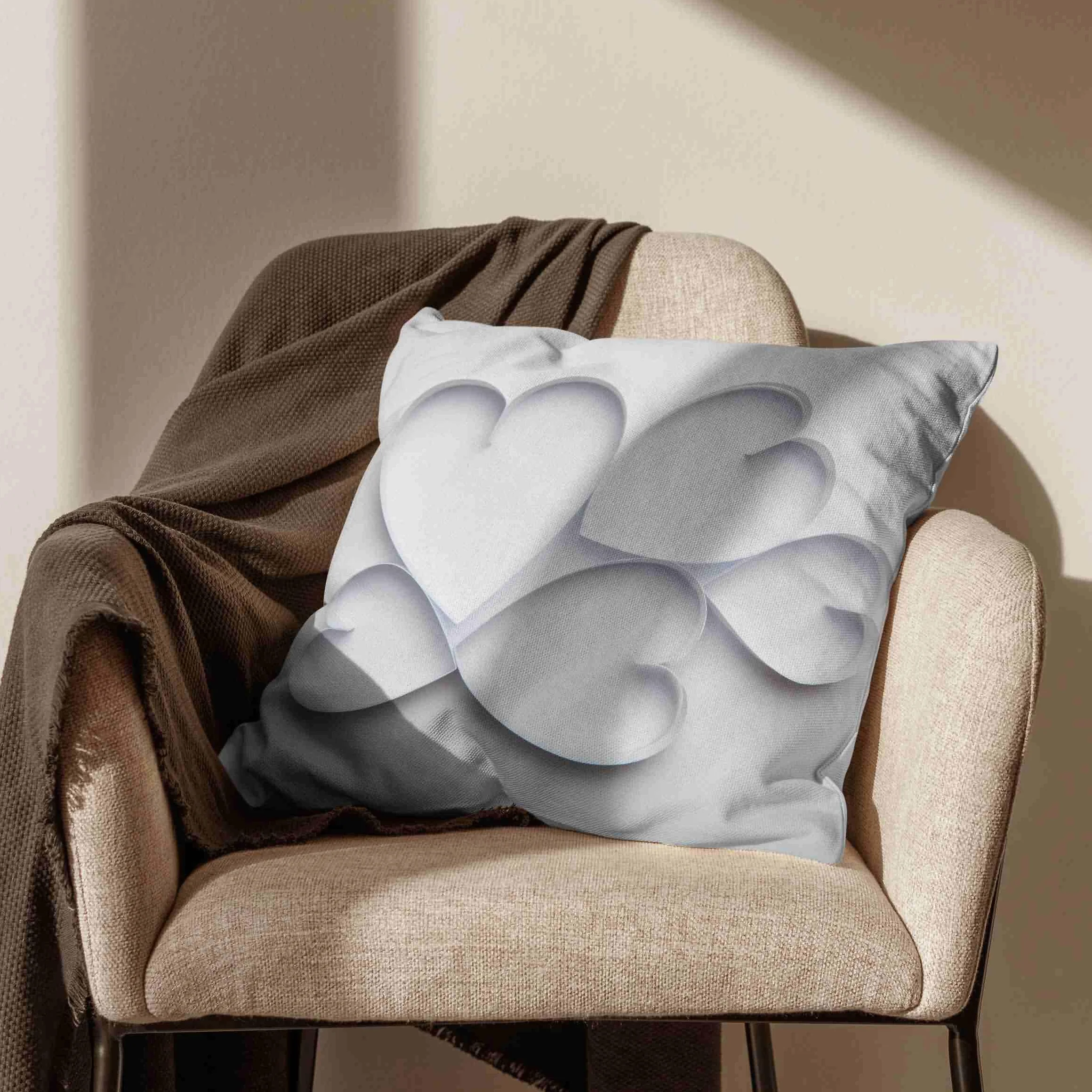 Funda de cojín de lino para habitación de niños, para exteriores, 50 x 50 cm, funda de cojín decorativa, fundas de cojín decorativas para comedor, sala de estar, sofá, decoración de 4 piezas