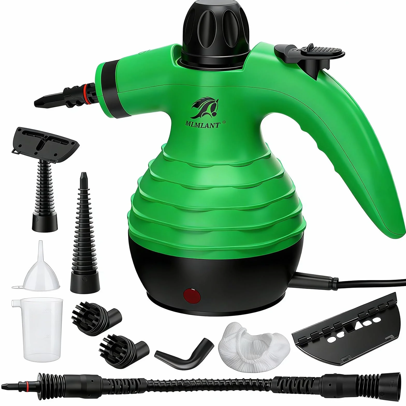 MLMLANT Limpiador Vapor Portátil con 9 Accesorios