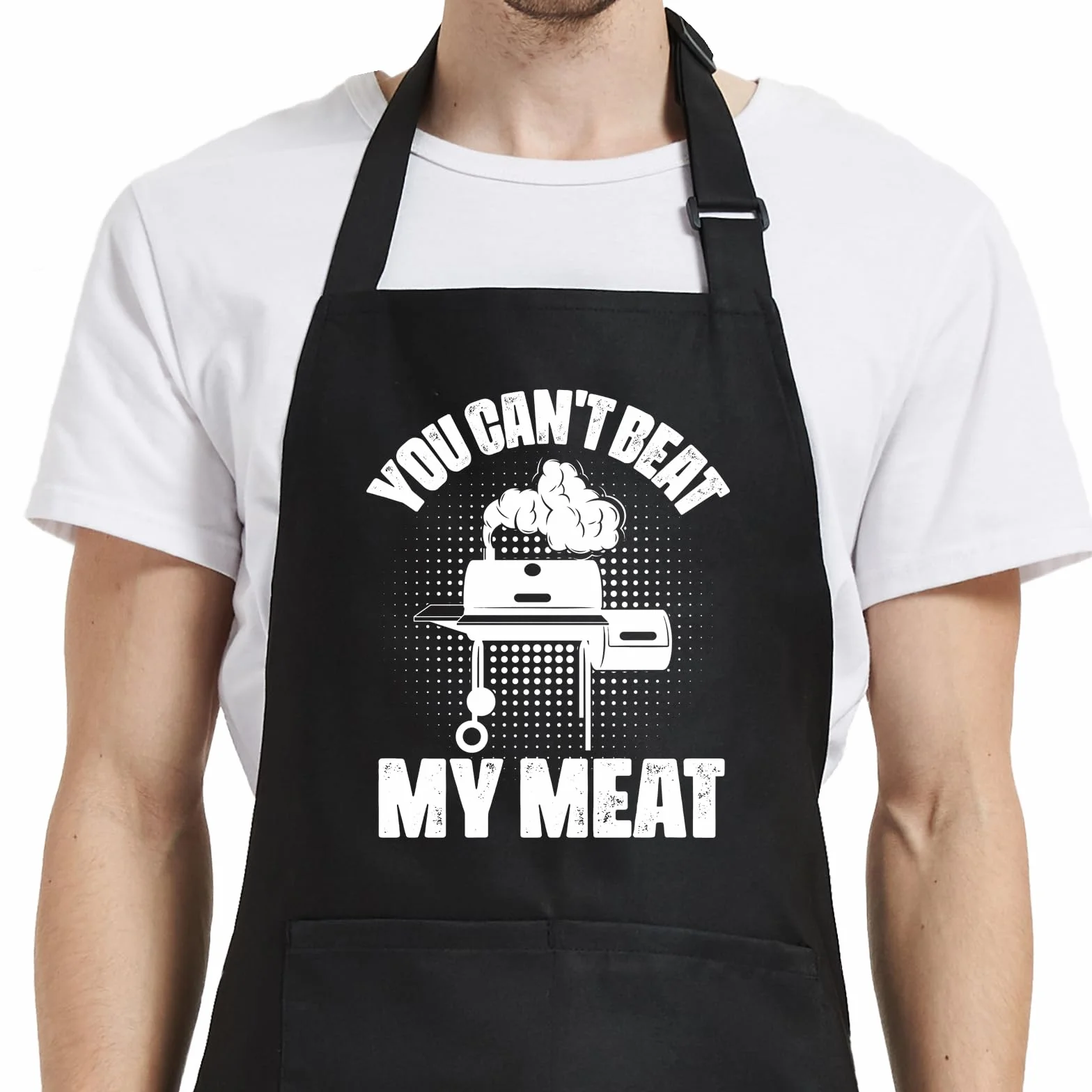 Delantales divertidos para hombres, chef, cocinar, barbacoa, parrilla, regalos de broma para hombres, papá, padre, marido, regalos de esposa para cumpleaños