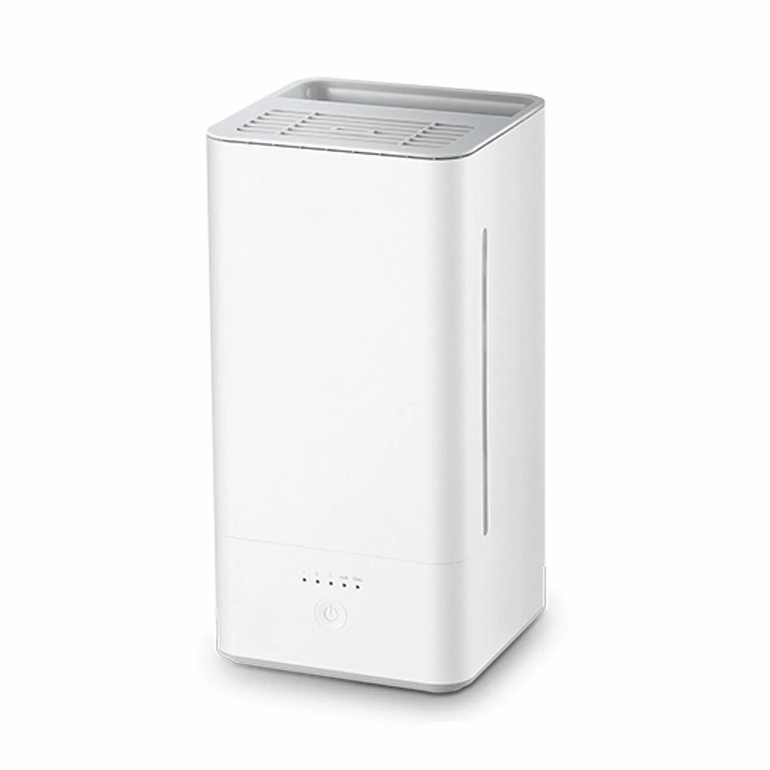 Humidificadores para dormitorio Humidificadores de llenado superior, humidificador de aire silencioso de 36 dB, humedad constante inteligente y apagado automático sin agua, humidificador con niebla fr