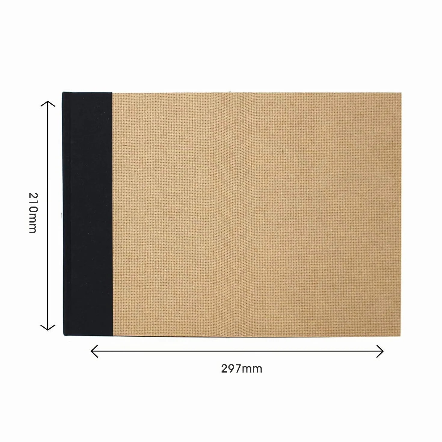 Artway Enviro Cuaderno de dibujo A4 encuadernado en cartón apaisado 46 páginas papel cartucho reciclado 170gsm
