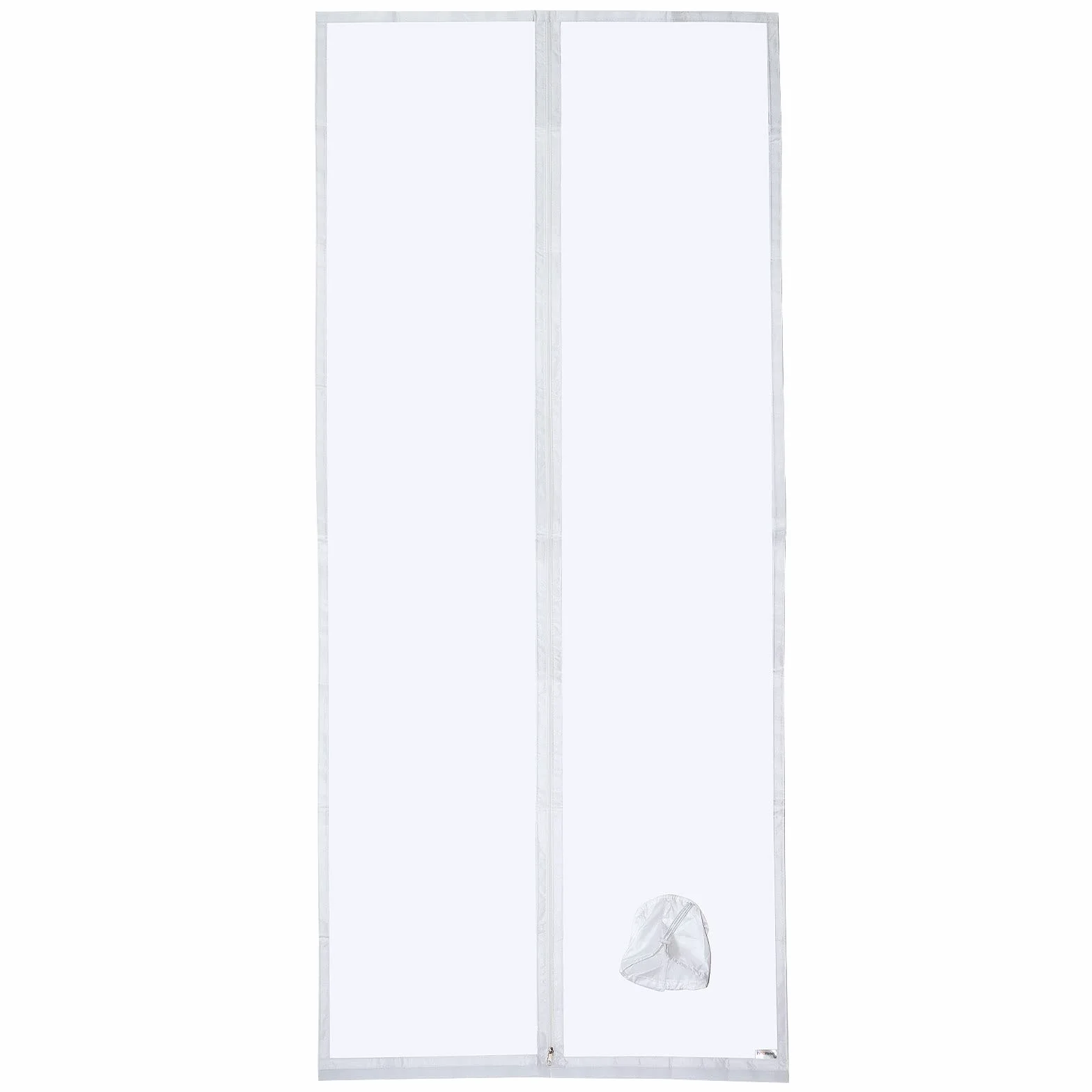 Aislante de Puerta HOOMEE 100x210cm para Aire Acondicionado Portátil con Cremallera
