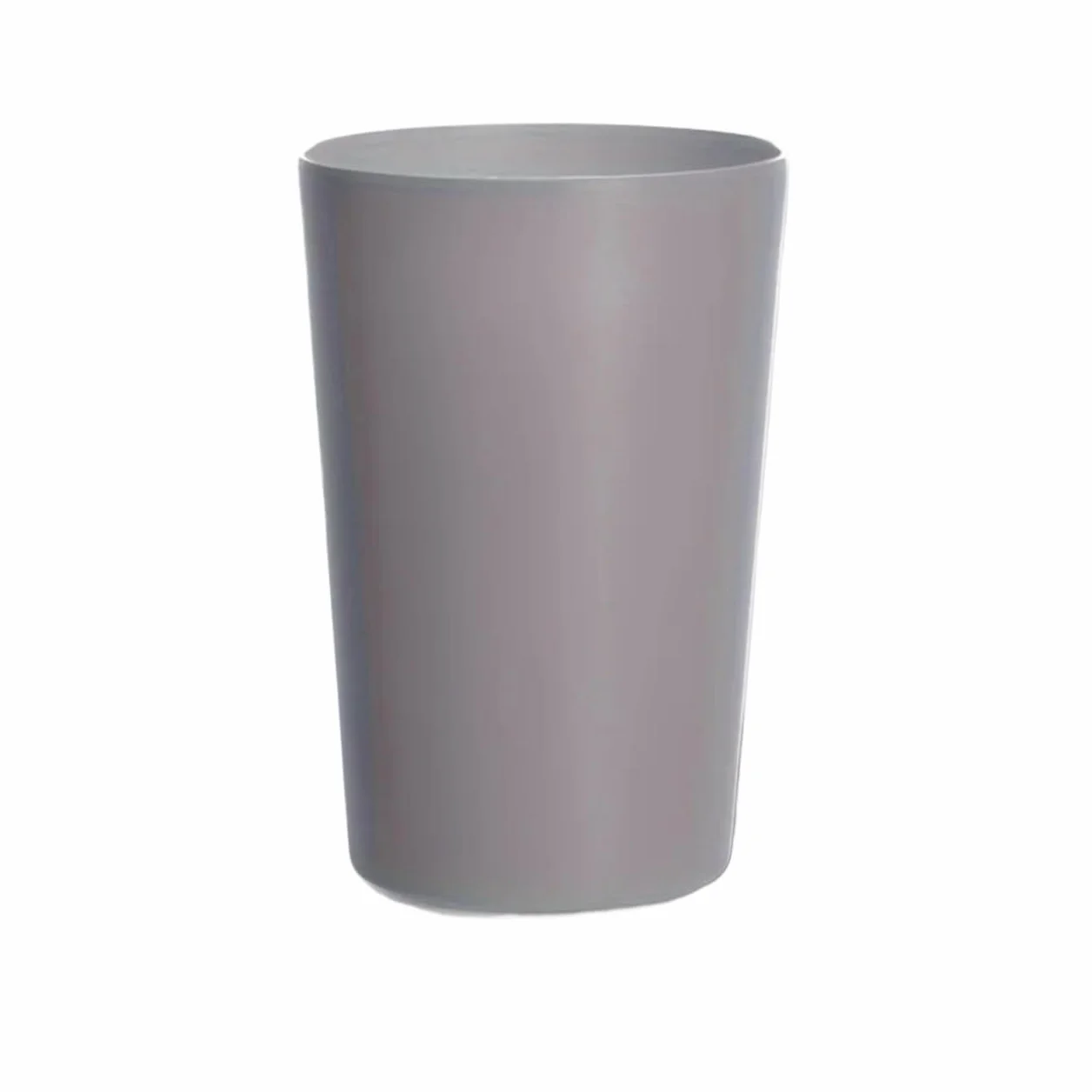 Porta Cepillos Taza for Enjuague bucal de Color sólido, Vaso Simple for Cepillo de Dientes, Vaso for Enjuague bucal de plástico, Accesorio de baño, 3 uds.(Grey)