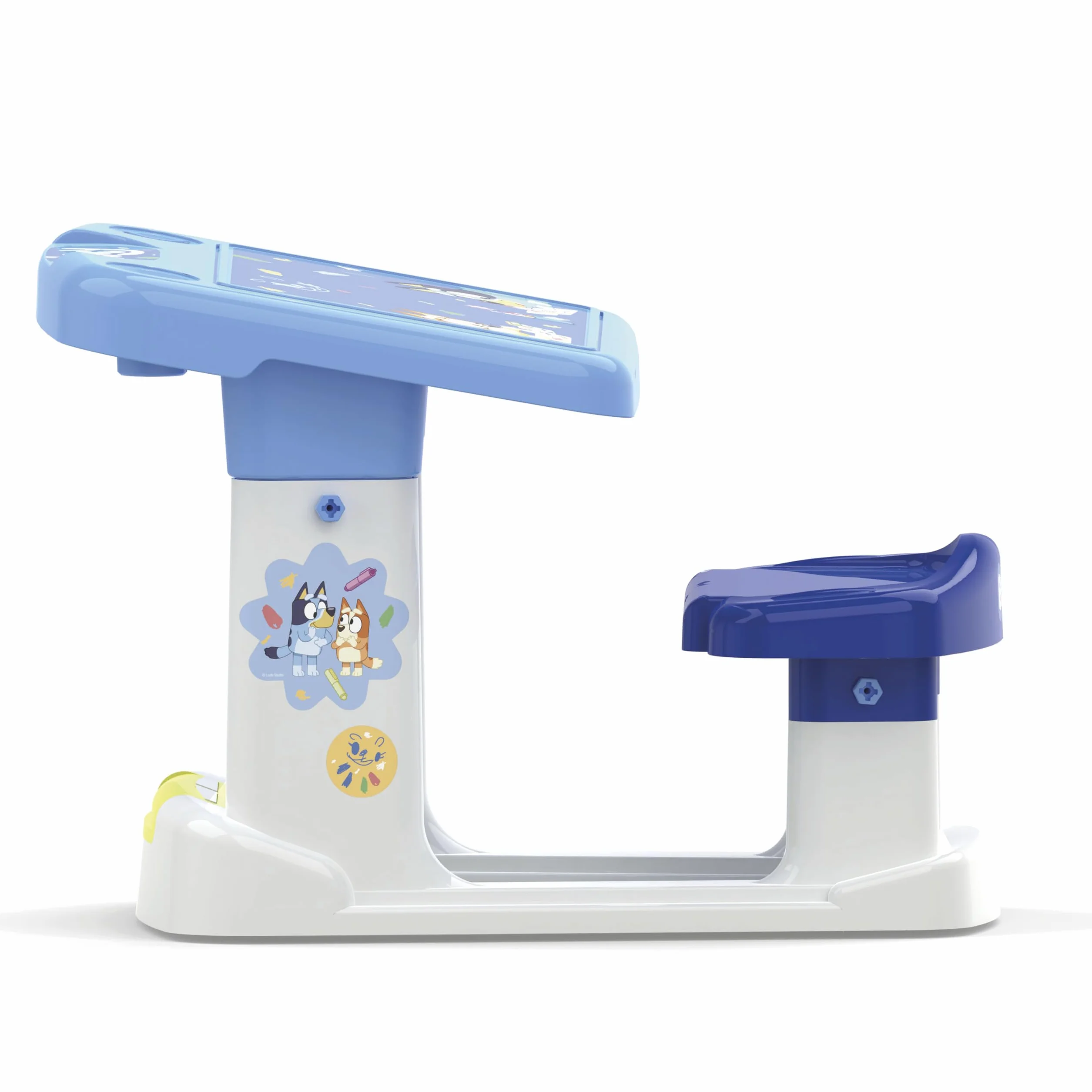 Pupitre Bluey Escritorio Infantil Ergonómico con Personajes de Bluey a Partir de 24 Meses