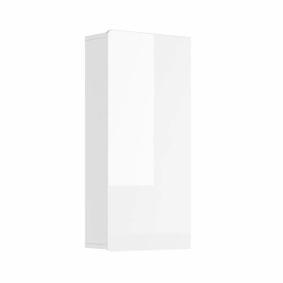 Vicco Armario de baño Izan, Blanco, 36.6 x 76.6 cm, de Pared para Combinar con Otros Muebles de baño Izan