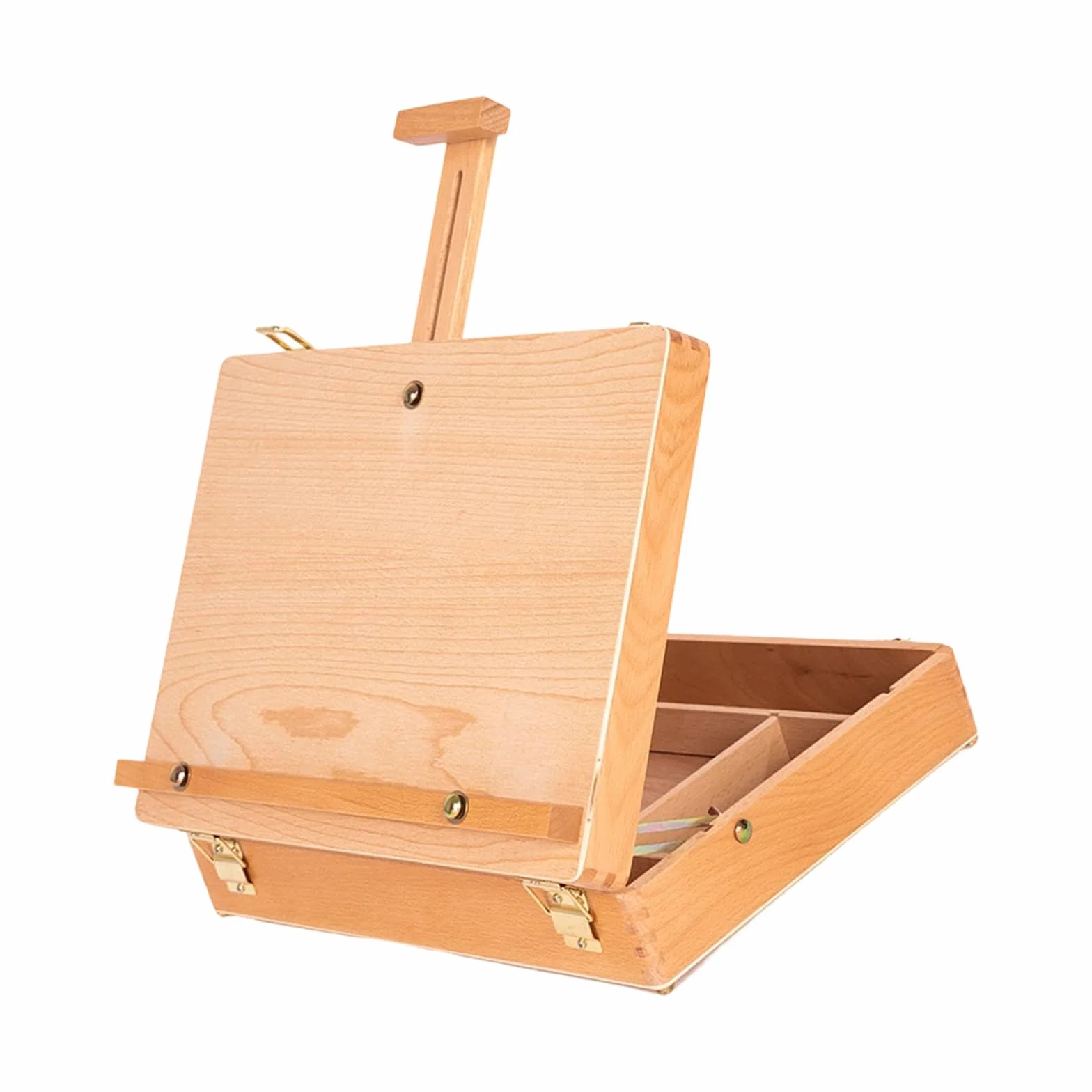 Caballete plegable de madera para arte, altura ajustable, para artistas, estudiantes, pintura