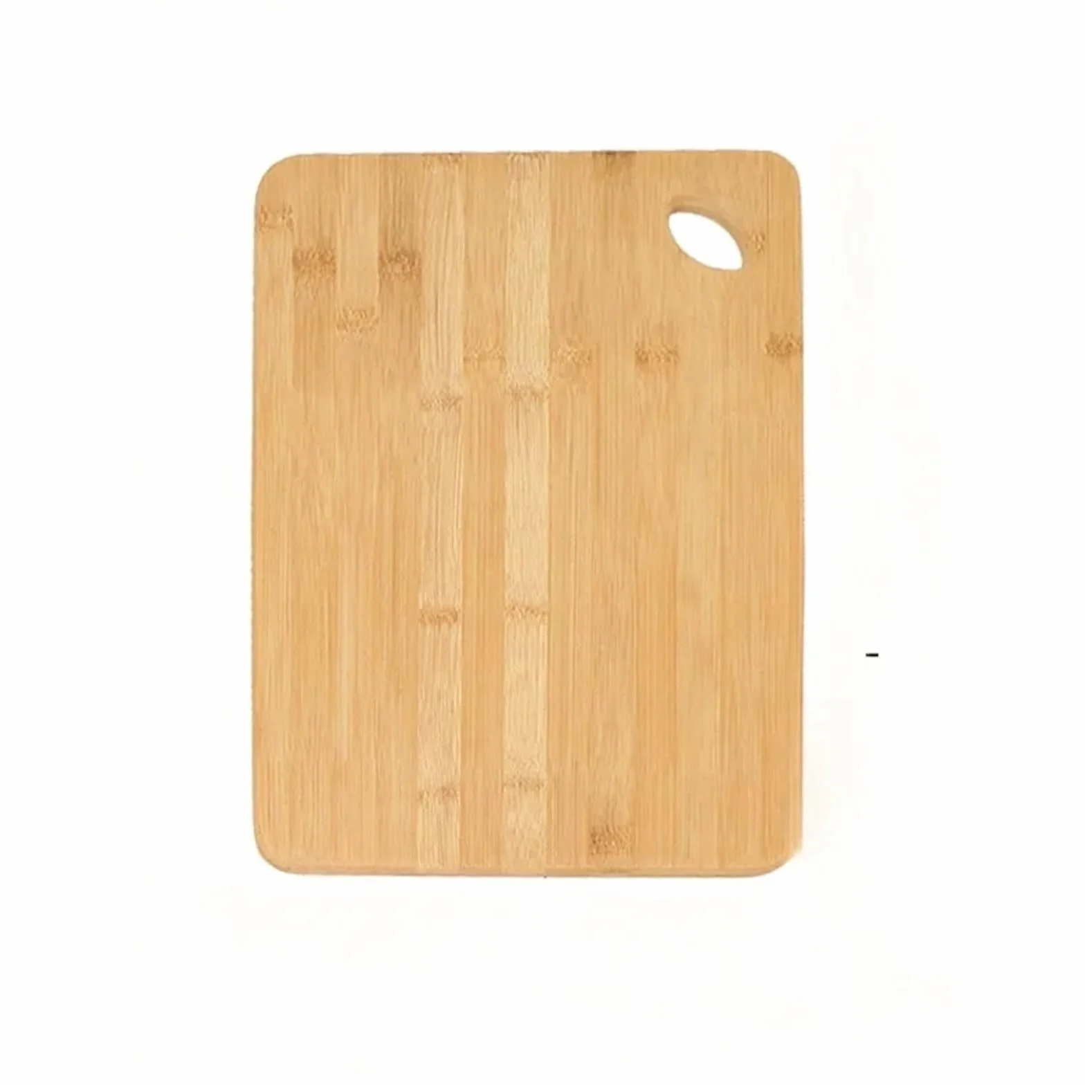 Tabla de cortar de madera maciza con orificio for mango, reversible | Orificio de mango redondo for facilitar su transporte; superficies reversibles; 16 x 12 x 0,8 pulgadas.(34x 22x 1.2cm)