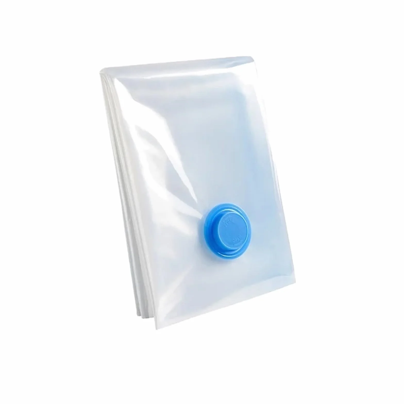 Bolsas de almacenamiento al vacío for ropa y cama, con cierre hermético que ahorra espacio, plegables comprimidas(Only 5 Pack,L 60x80cm)