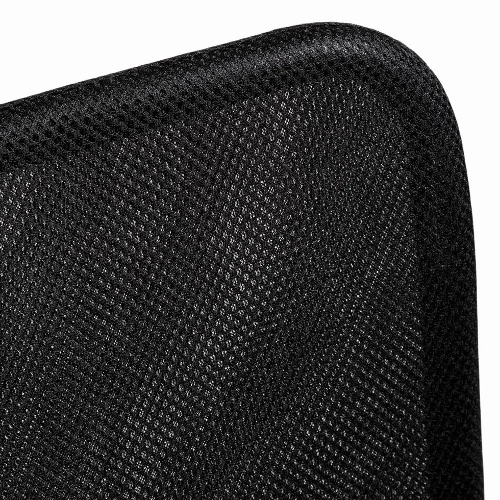 La Silla Española Mojácar Silla de Oficina y Despacho, Poliéster, Negro, 50x40x95 cm
