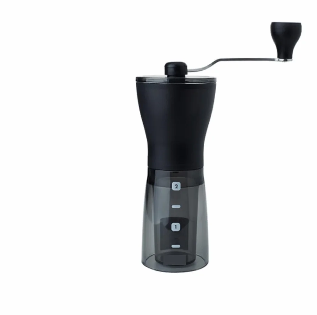 Molinillo Café Molino Cafe Molinillo Ajustable, Molinillo Manual De Café, Molinillo Manual De Granos De Café, Molinillo Manual Portátil para El Hogar Moledor De Cafe(Black)