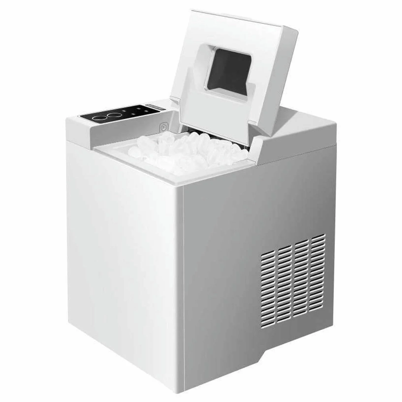 Máquina eléctrica para Hacer Hielo, de sobremesa, para Uso doméstico o en pequeñas Tiendas de té con Leche.