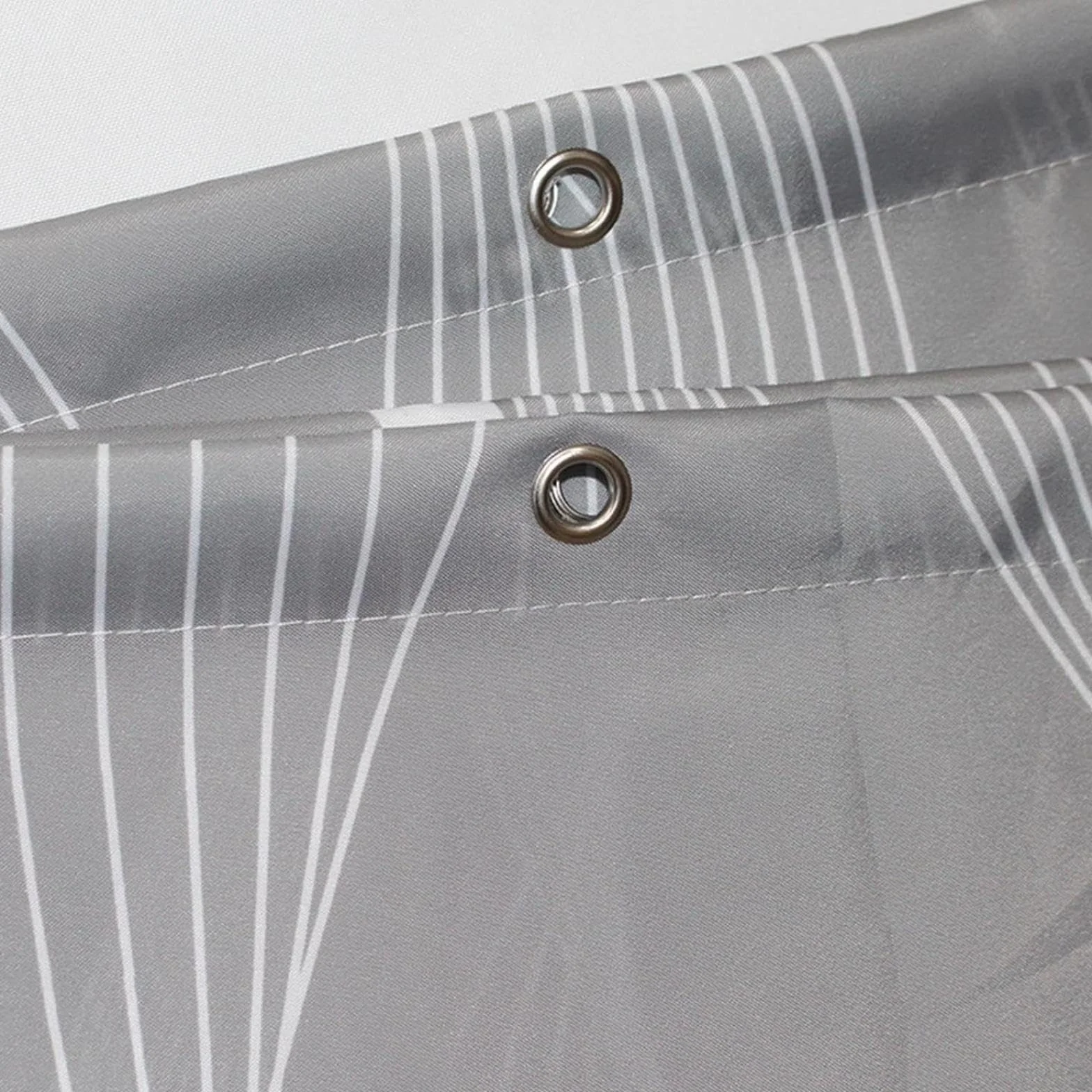 Cortina de ducha impermeable, resistente al moho, lavable y fácil de limpiar, cortina de baño de poliéster con peso de 90 x 220 cm, para baños