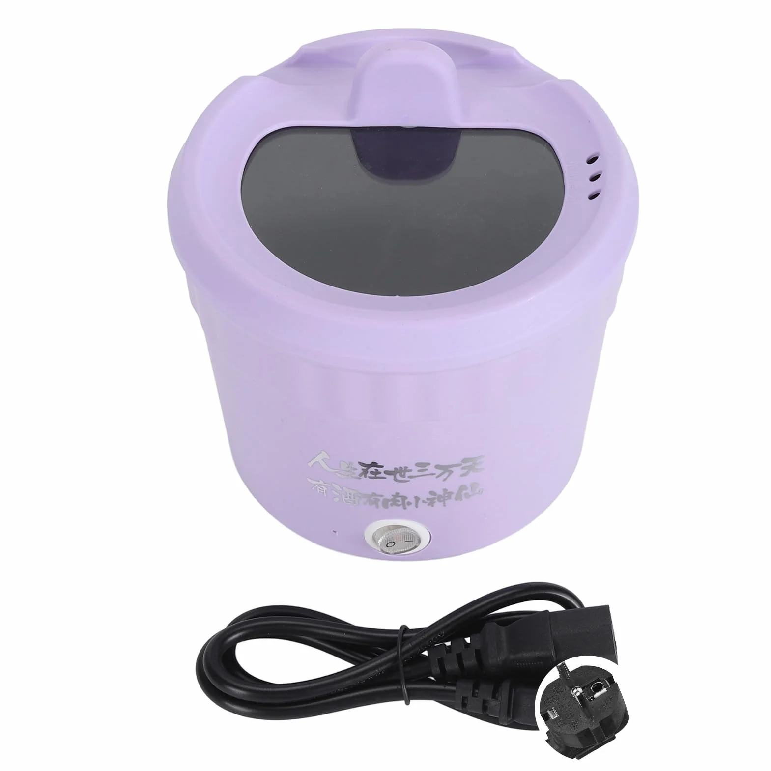 Cocina Eléctrica 450W 1.2L Olla Antiadherente Multifuncional para Ramen Fideos Sopa Gachas 220V