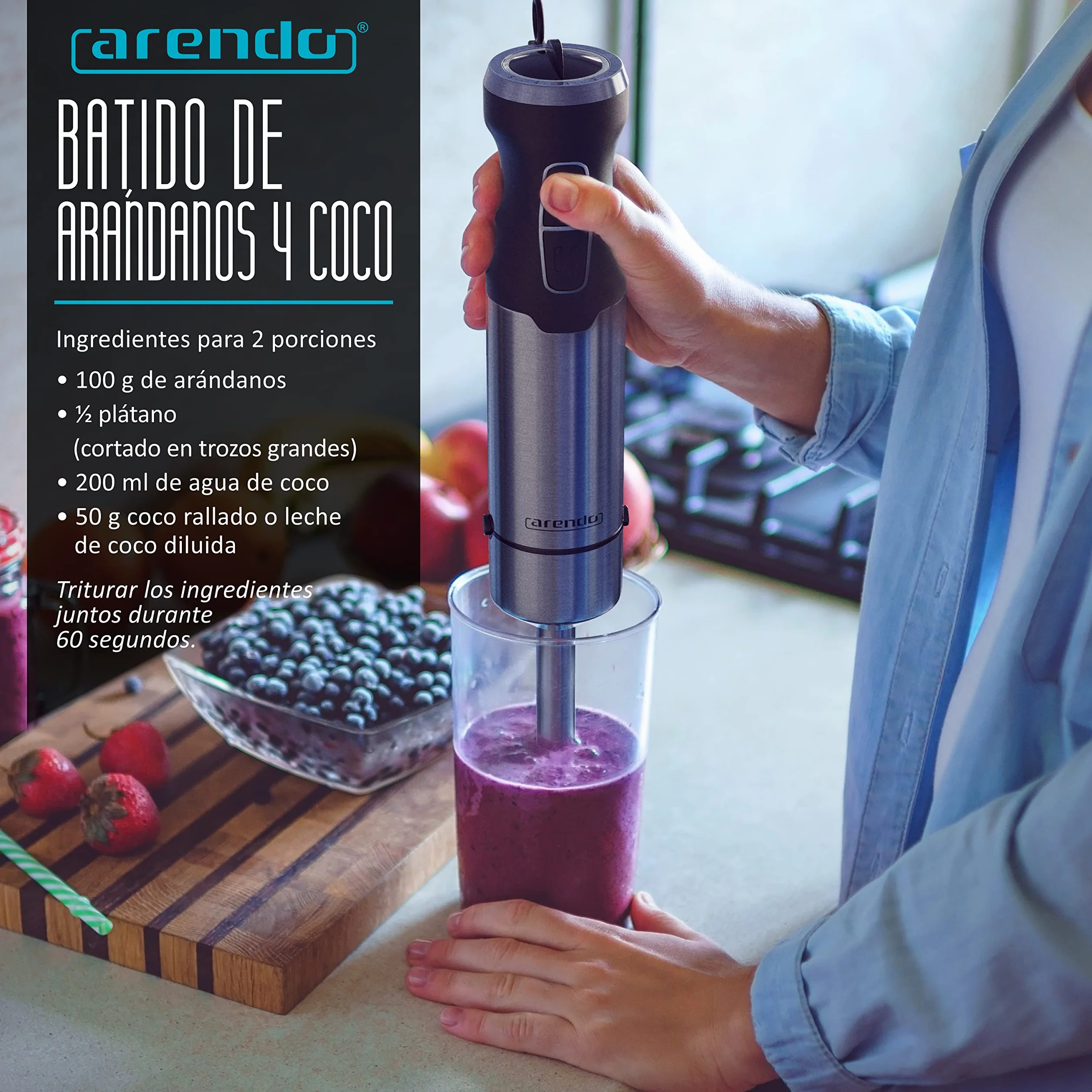 Jarra dosificadora de plástico graduada 600 ml 20 onzas - Vaso medidor transparente para batidoras eléctricas