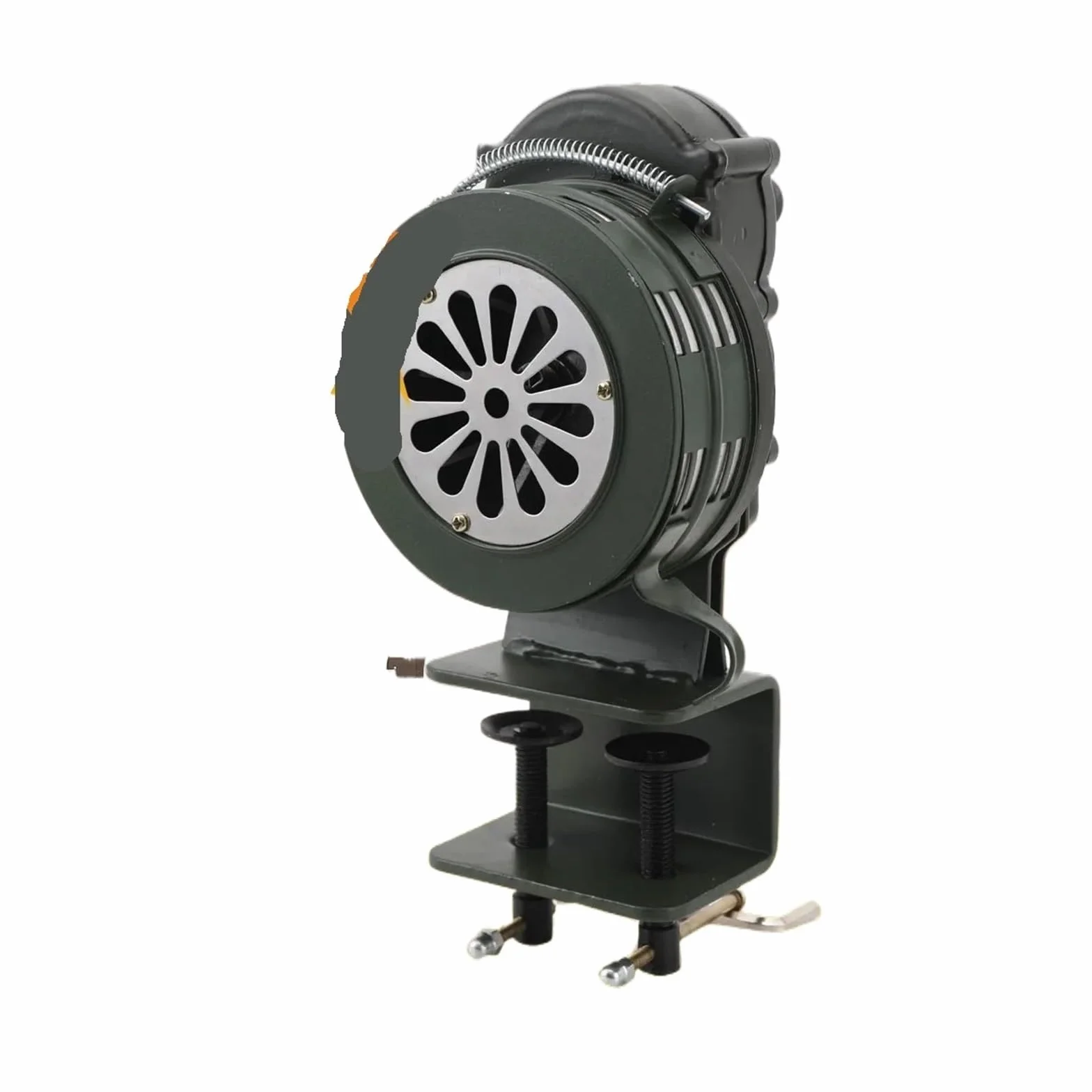 Picadora de Carne Manual, Manivela Sirena bocina 110dB Manual portátil Alarma de Seguridad antiaéreo Multicolor Deportivo(Lk-100b Green)