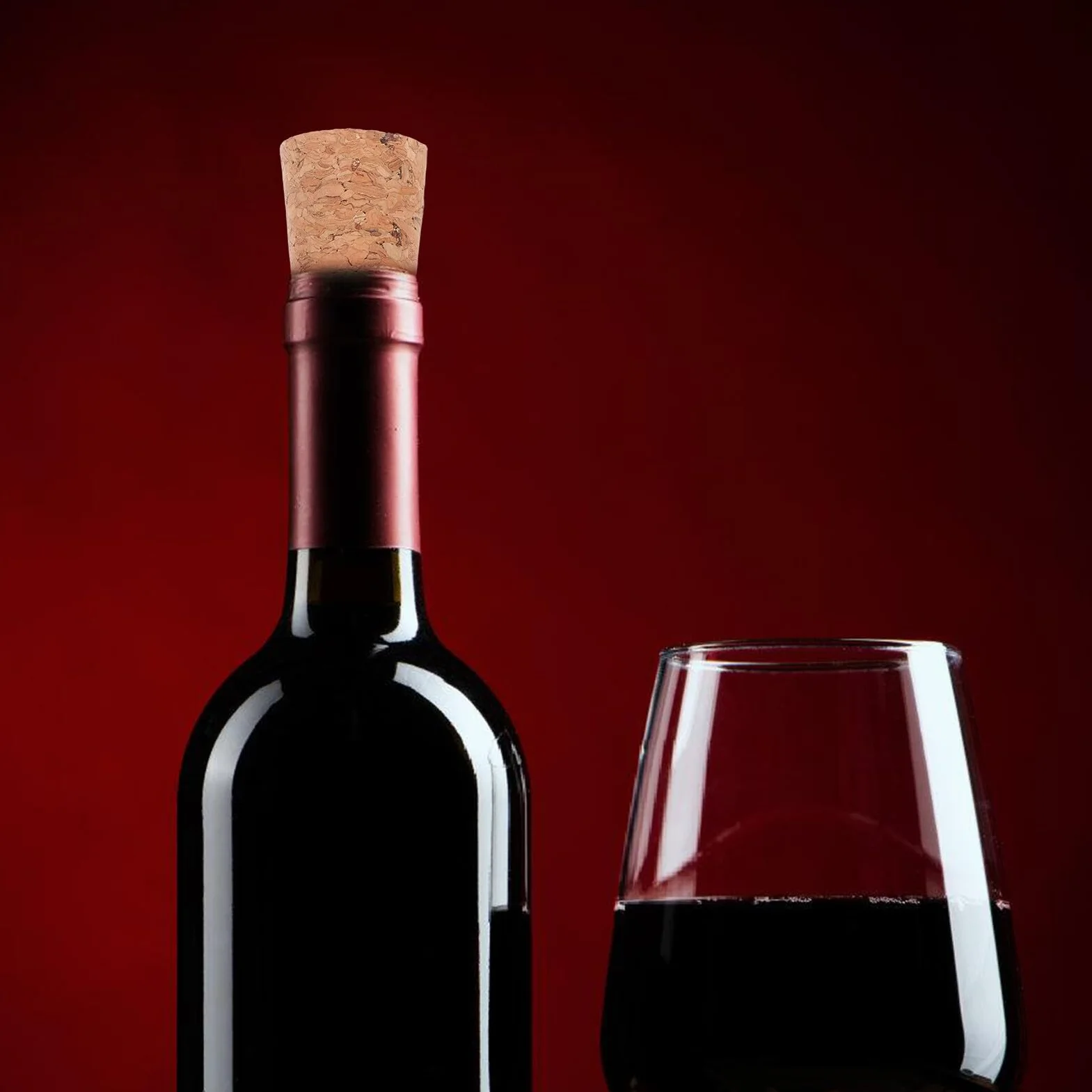 Tapones de Corcho Cónicos para Botella de Vino 100 Unidades Khaki | Tapones de Corcho para Botellas de Vino, Cierre Hermético, para Botellas de Vidrio