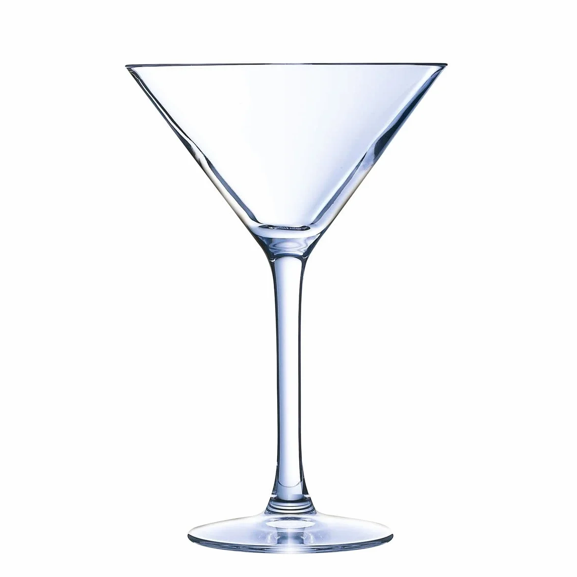 Chef & Sommelier Set de 6 copas martini Cabernet de krysta 21 cl | Transparente, Krysta, formato alto, acabado brillo, 21 cl, 6 piezas, borde fino, fácil de limpiar