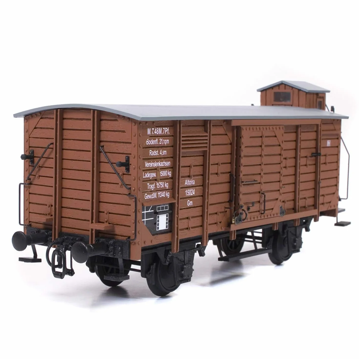 OCCRE Maquette de Train en Bois : Wagon fermé