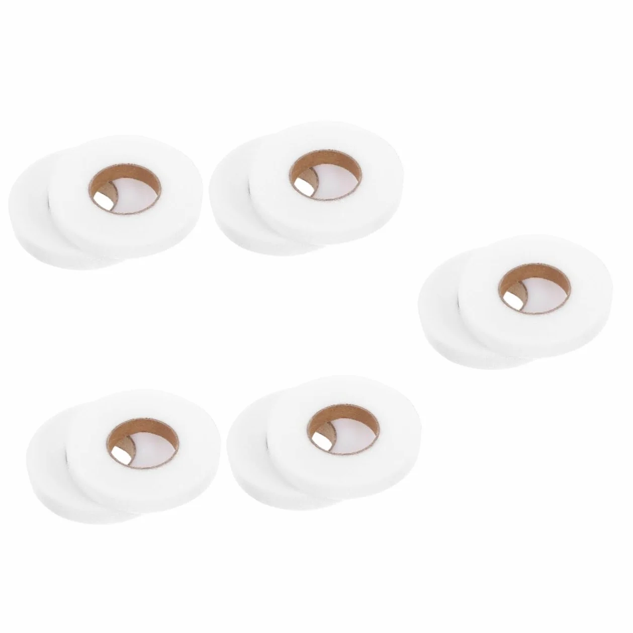 NUOBESTY 10rollos Cintas Adhesivas De Dobladillo Cinta Doble Cara Para Ropa y Manualidades Adhesivo Fuerte Para Cortinas y Proyectos De Costura