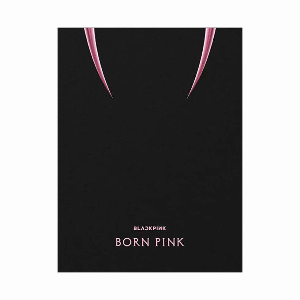 BLACKPINK BORN PINK BOX SET PINK Version 2nd Album CD Photobook Photocard Set