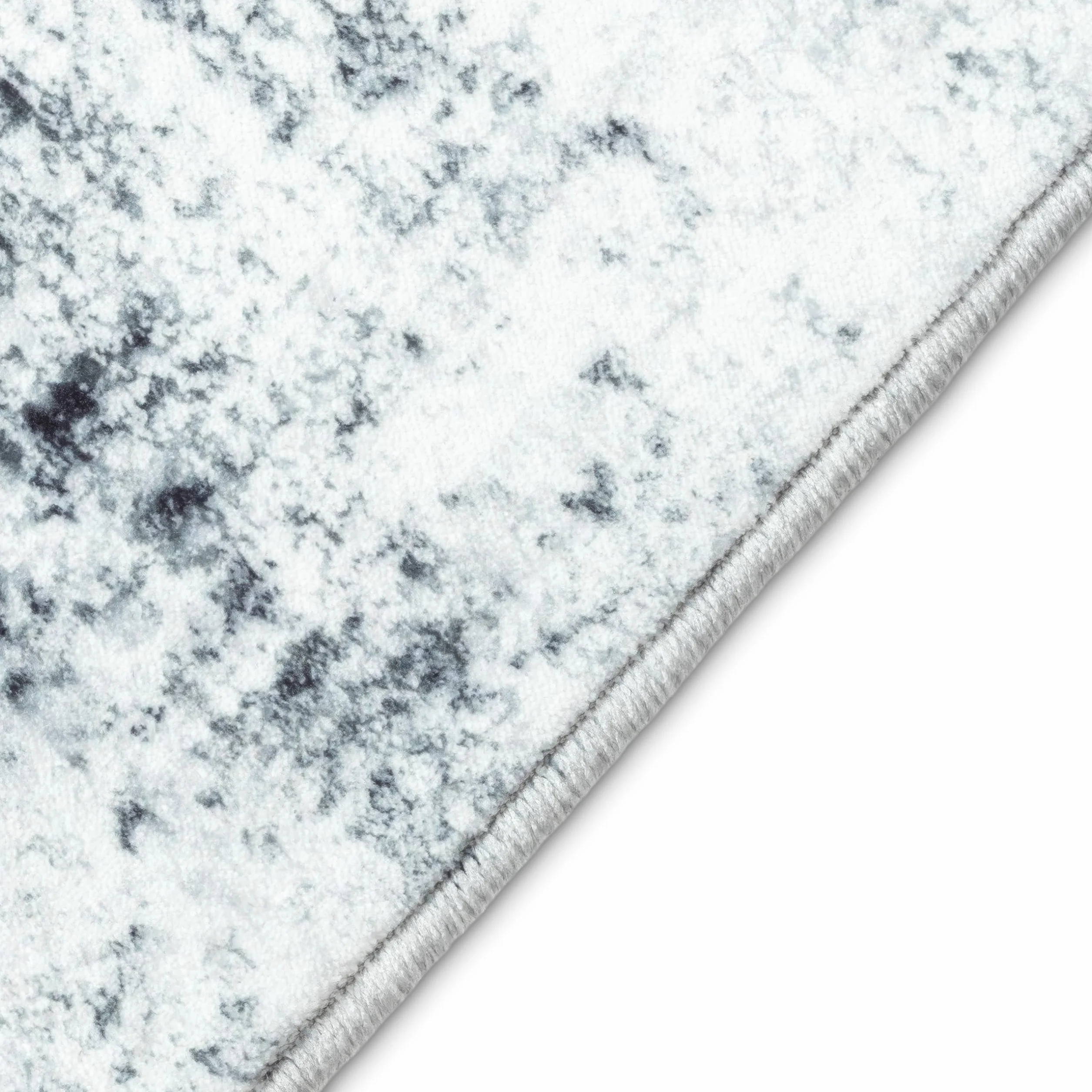 TAPISO Bari Alfombra Motivo Abstracto Difuminado Azul Gris Oscuro - Alfombra Impresa con Base Antideslizante Salón Dormitorio Diseño Moderno Öko-Tex 120 x 170 cm