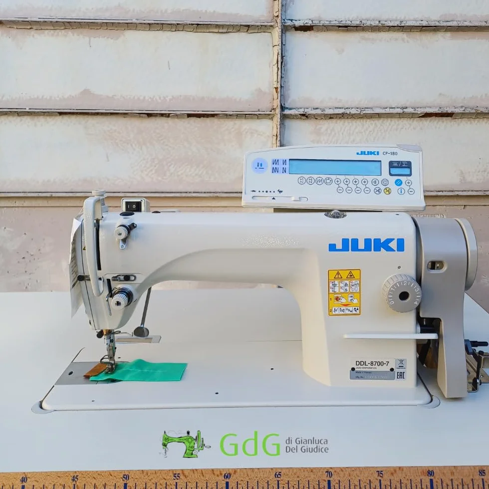 Juki Máquina de coser industrial DDL 8700-7 cortador de hilo automático servo motor