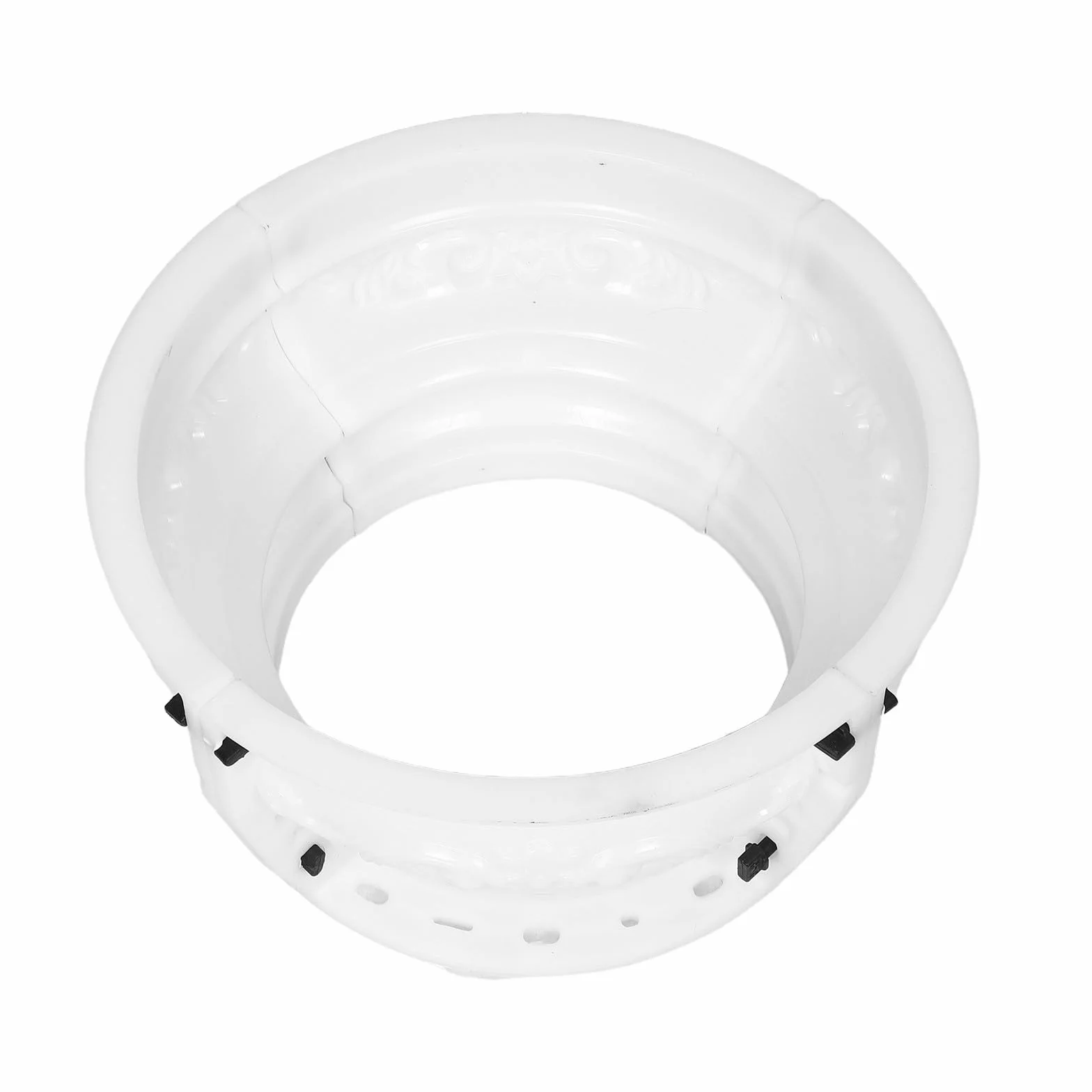 BESPORTBLE Molde para Capitel de Columna Romana de Plástico Beige, Fácil Desmontaje, Adecuado para Moldes de Fundición de Cemento en Exteriores y Entradas de Hogar