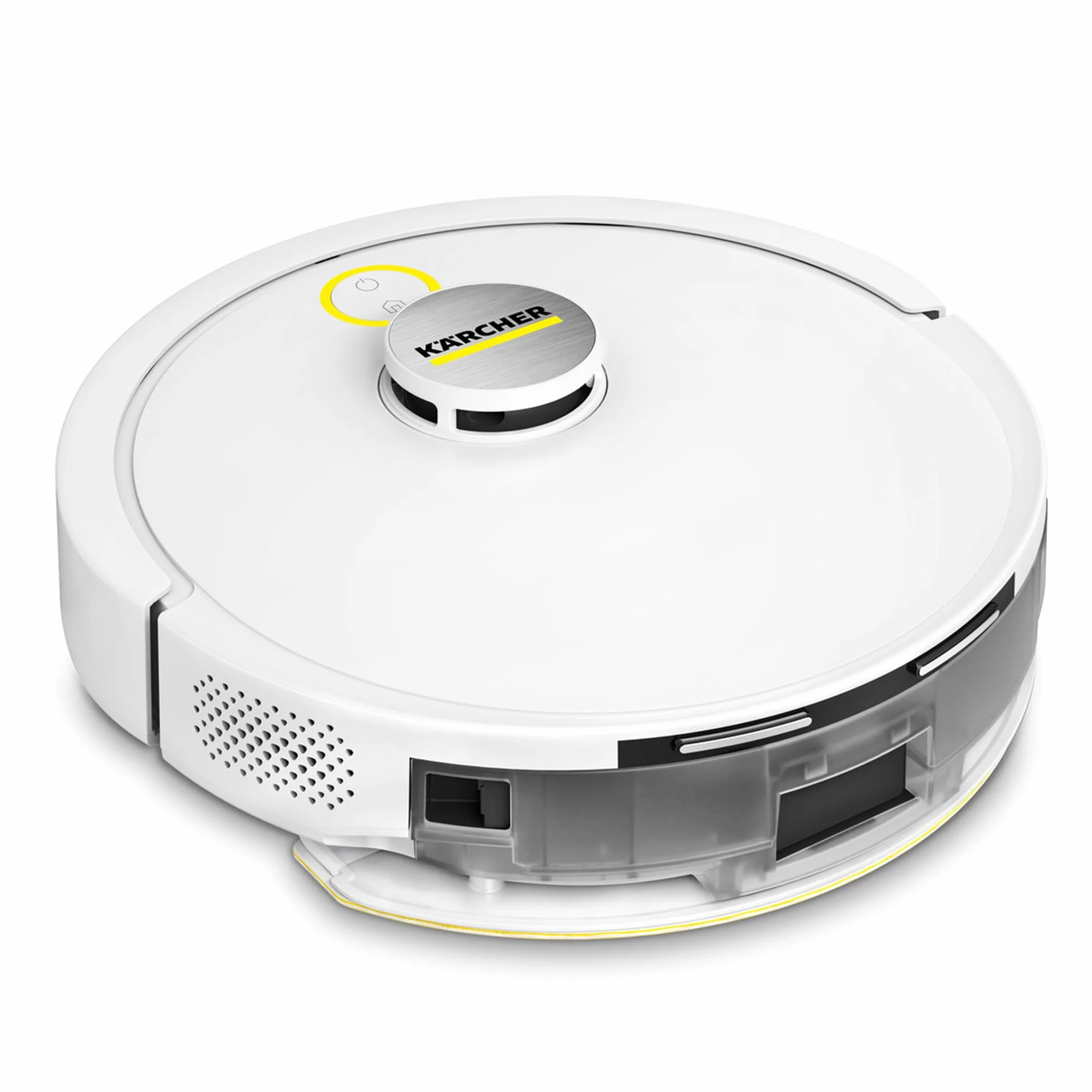 Kärcher Robot Aspirador y mopa húmeda RVC 3, 15000 Pa, hasta 130 min de Tiempo de ejecución, Control de Aplicaciones, mapas, navegación láser, sensores de protección contra caídas, Carga automática
