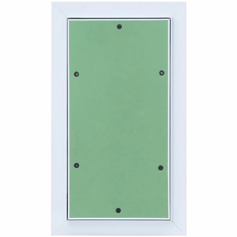 Genérico Panel de Acceso Verde y Plata 30 x 55 cm Aluminio y Pladur,Bricolaje,Materiales de construcción,Trampas,Verde,4018457