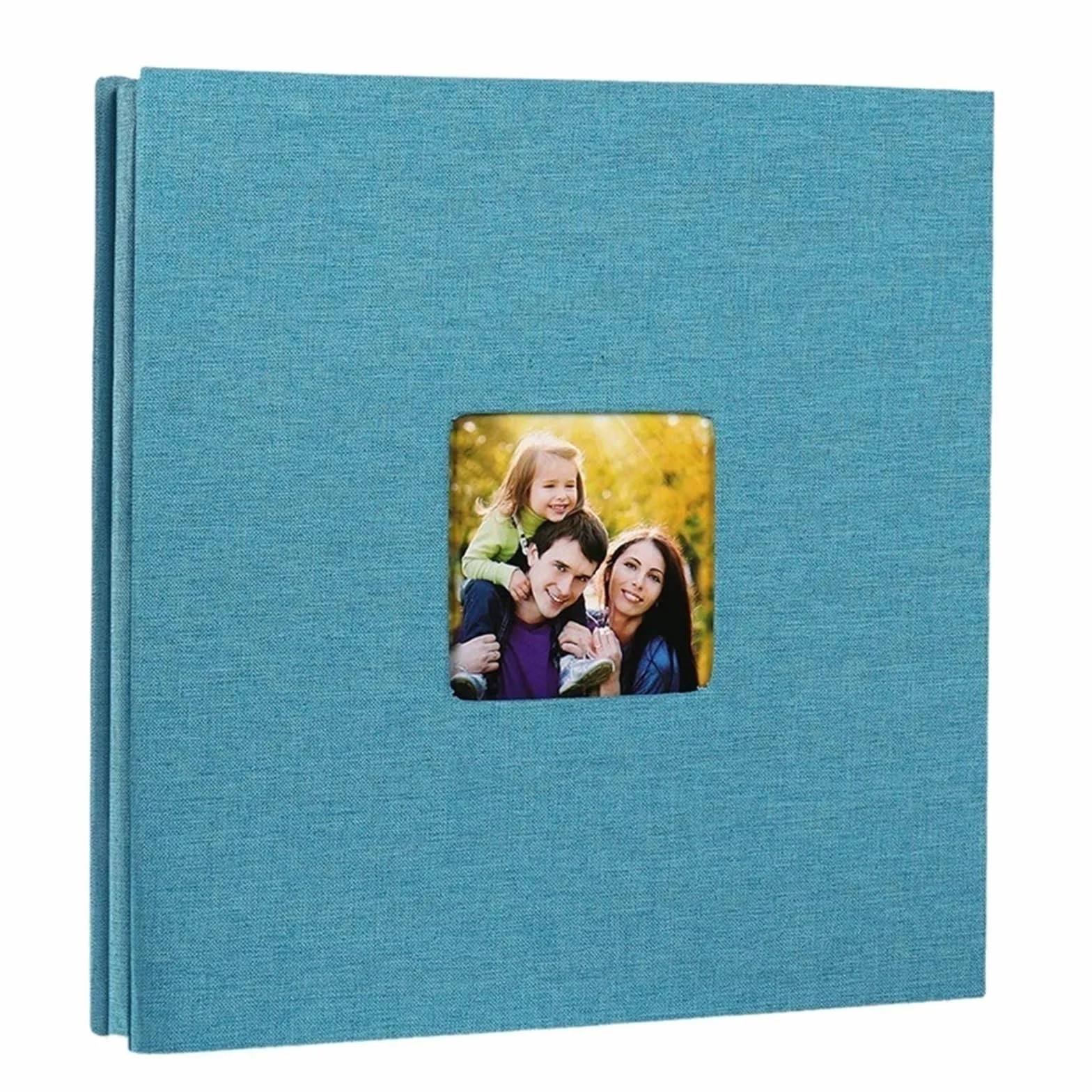 áLbum De Fotos Álbum de fotos, álbum recortes autoadhesivo for boda/familia/amantes, cubierta lino, regalo DIY