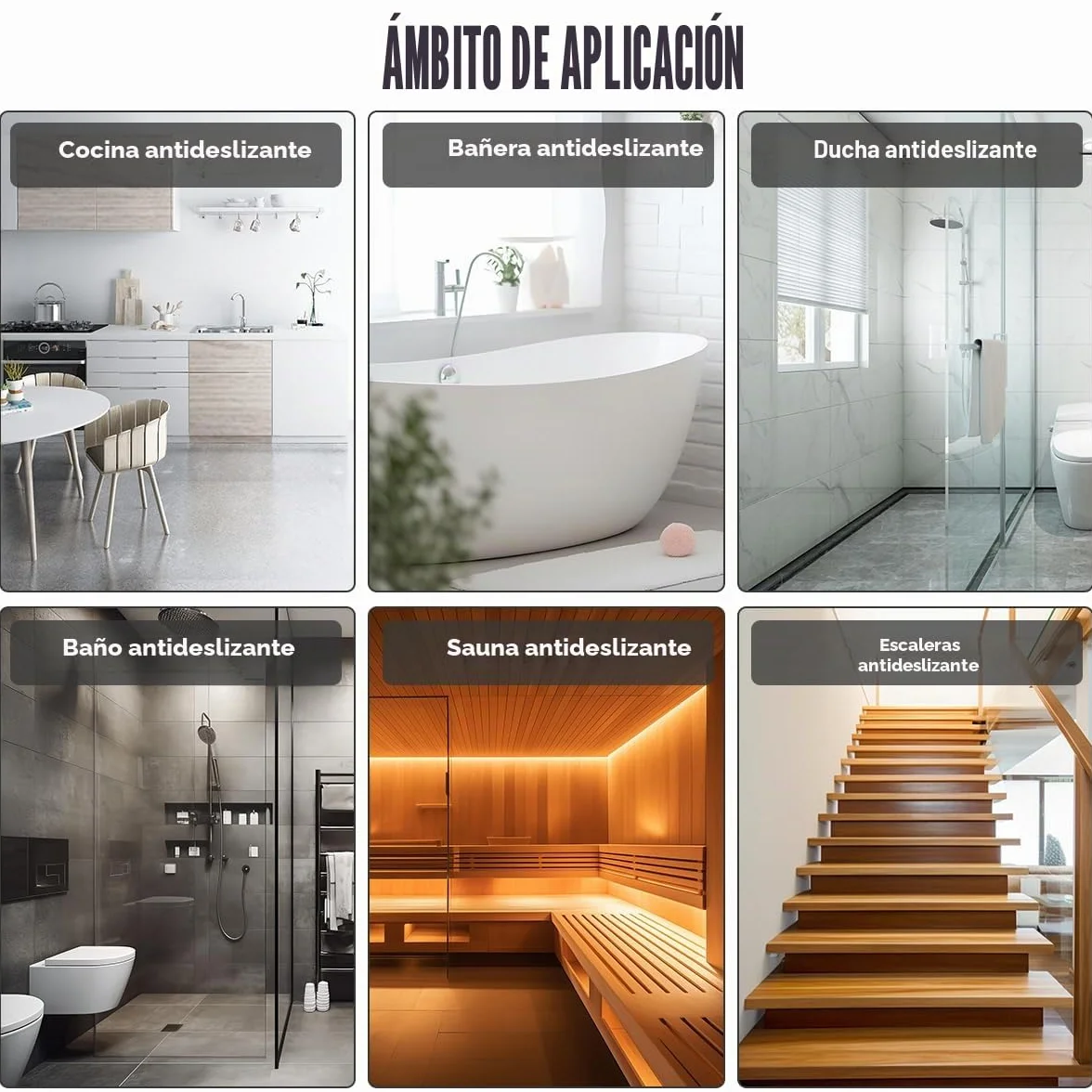 15PCS Alfombrillas Antideslizantes Autoadhesivas 15×60cm, Transparente Alfombras De Escalera, Escaleras Interiores Antideslizantes, Alfombrilla Antideslizante para Escaleras