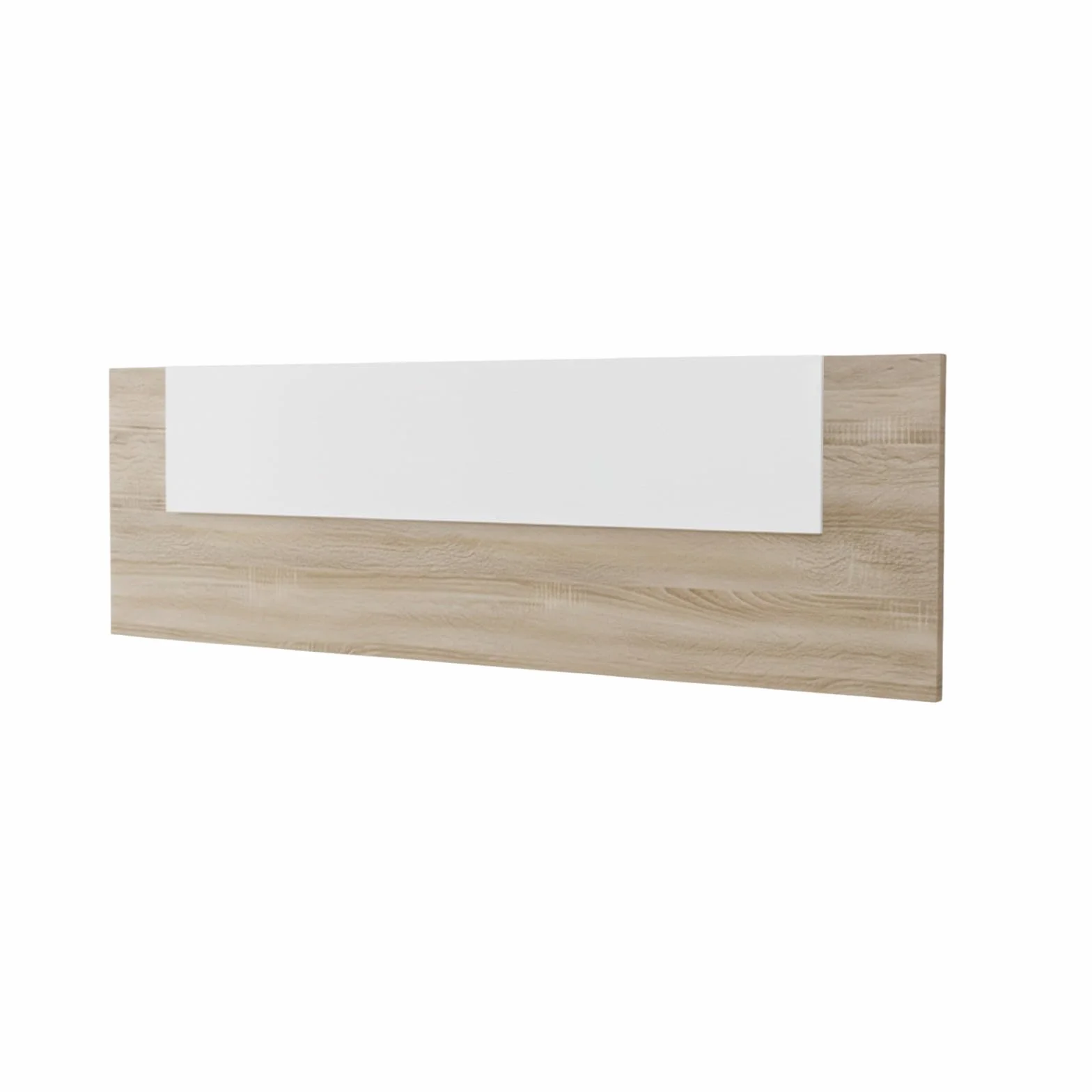 amuéblate Online - Cabecero de Matrimonio Nico de 160 x 45 cm | Práctico y Elegante | Fácil de Montar, Color Cambria-Blanco (para Cama Desde 150 y 160)
