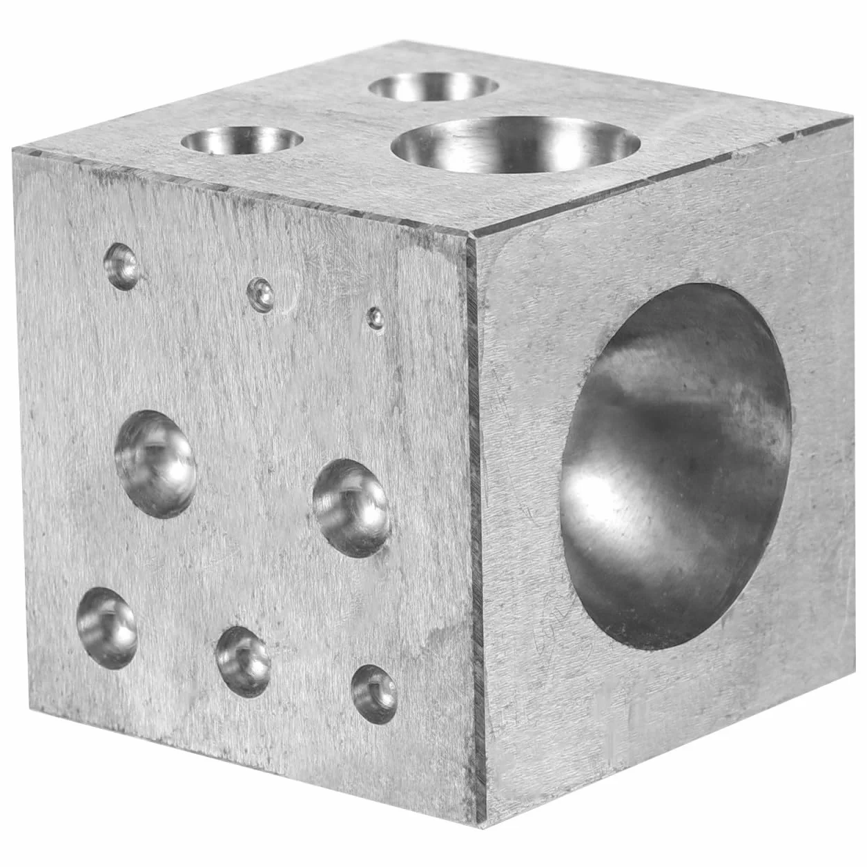 Bloque de Pulido de Metal Plata para Joyería DIY y Accesorios | Forma de Campana de Cobre Engrosada, Uso Personal, Fácil de Limpiar y Cómodo para Procesar