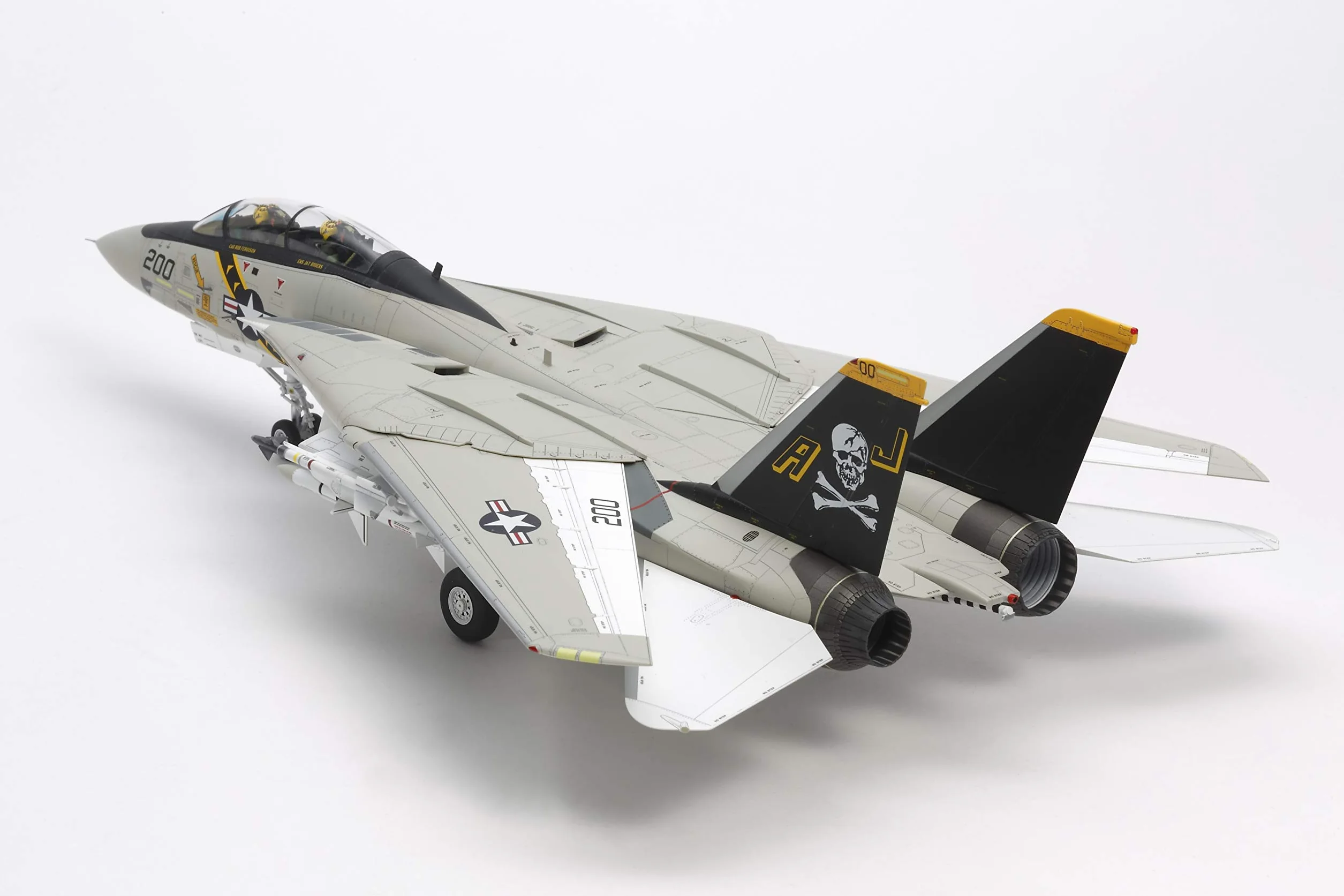 TAMIYA TAM61114 1/48 Grumman F-14A Tomcat Kit de avión de plástico, Azul Marino, a partir de 13 años